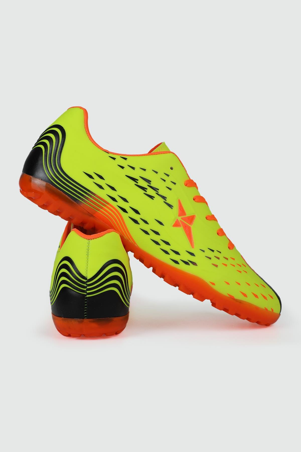 Halı Saha Sarı Turuncu Unisex Spor Ayakkabı 535 Unisex Futbol Twingo LALİGA 535 gar H.SAHA