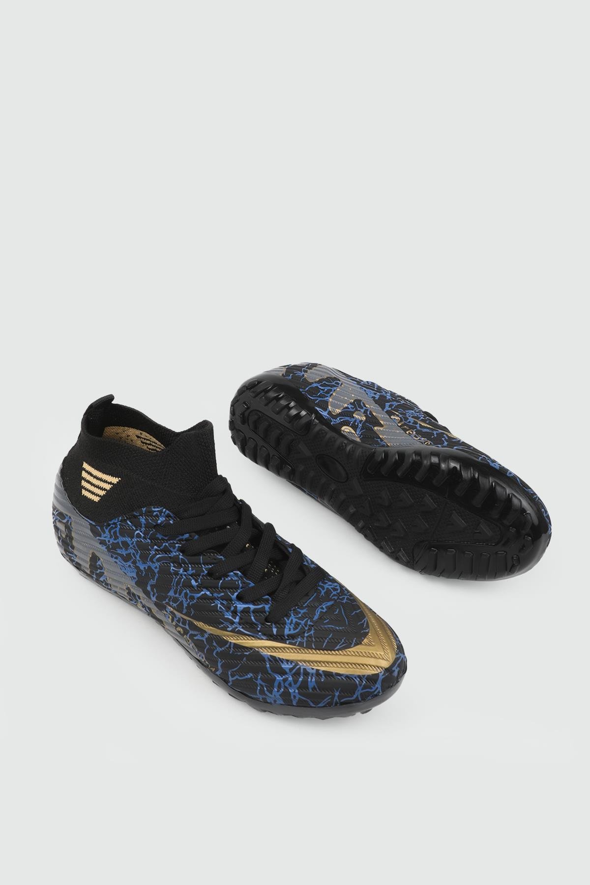 Halı Saha Siyah Füme Desen Erkek Spor Ayakkabı 565 Unisex Futbol Twingo LALİGA 565 Filet 25Y