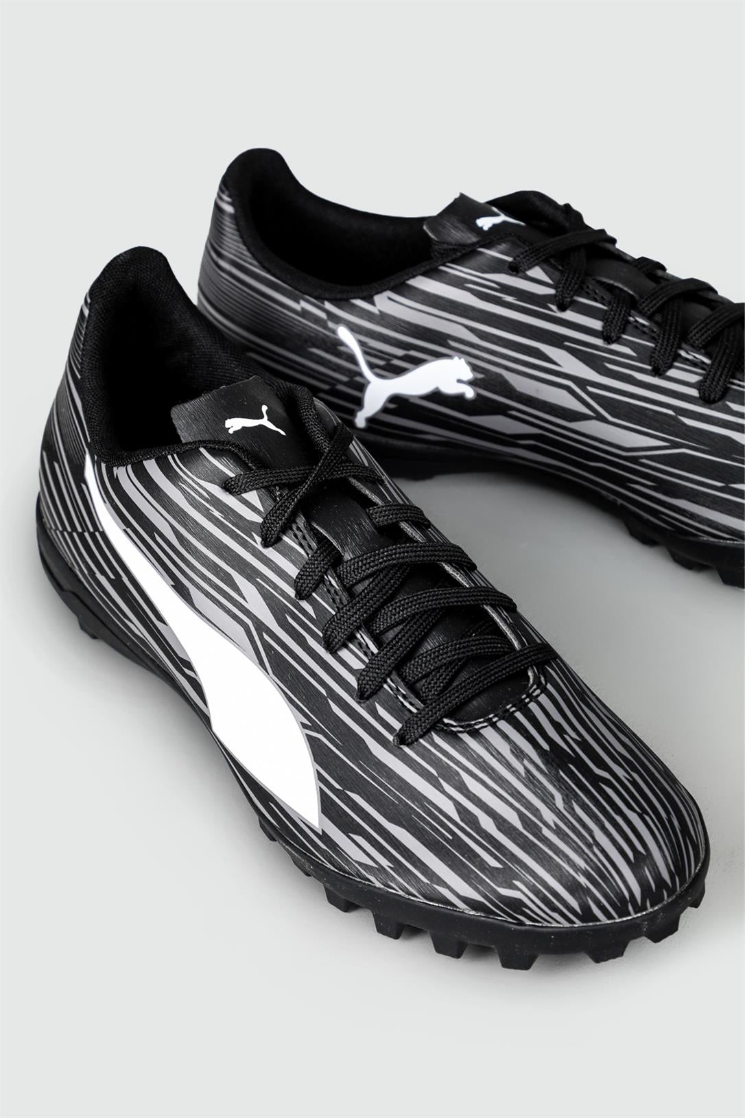 Halı Saha Siyah Gri Erkek Spor Ayakkabı 106574-02 Erkek Futbol Puma PUMA 106574-02 MER HALI
