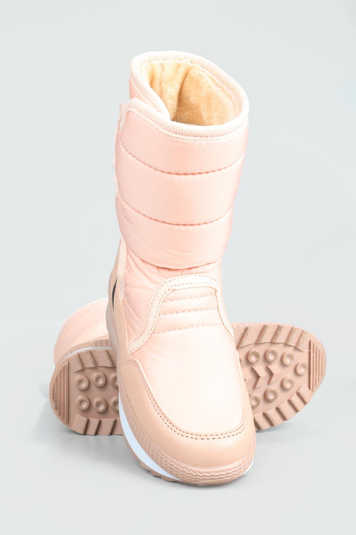 İçi Termal Kürklü Su Geçirmez Kar Somon Çocuk Bot 815 Çocuk bot & Çizme Twingo TWİNGO 815 Çocuk Karbotu