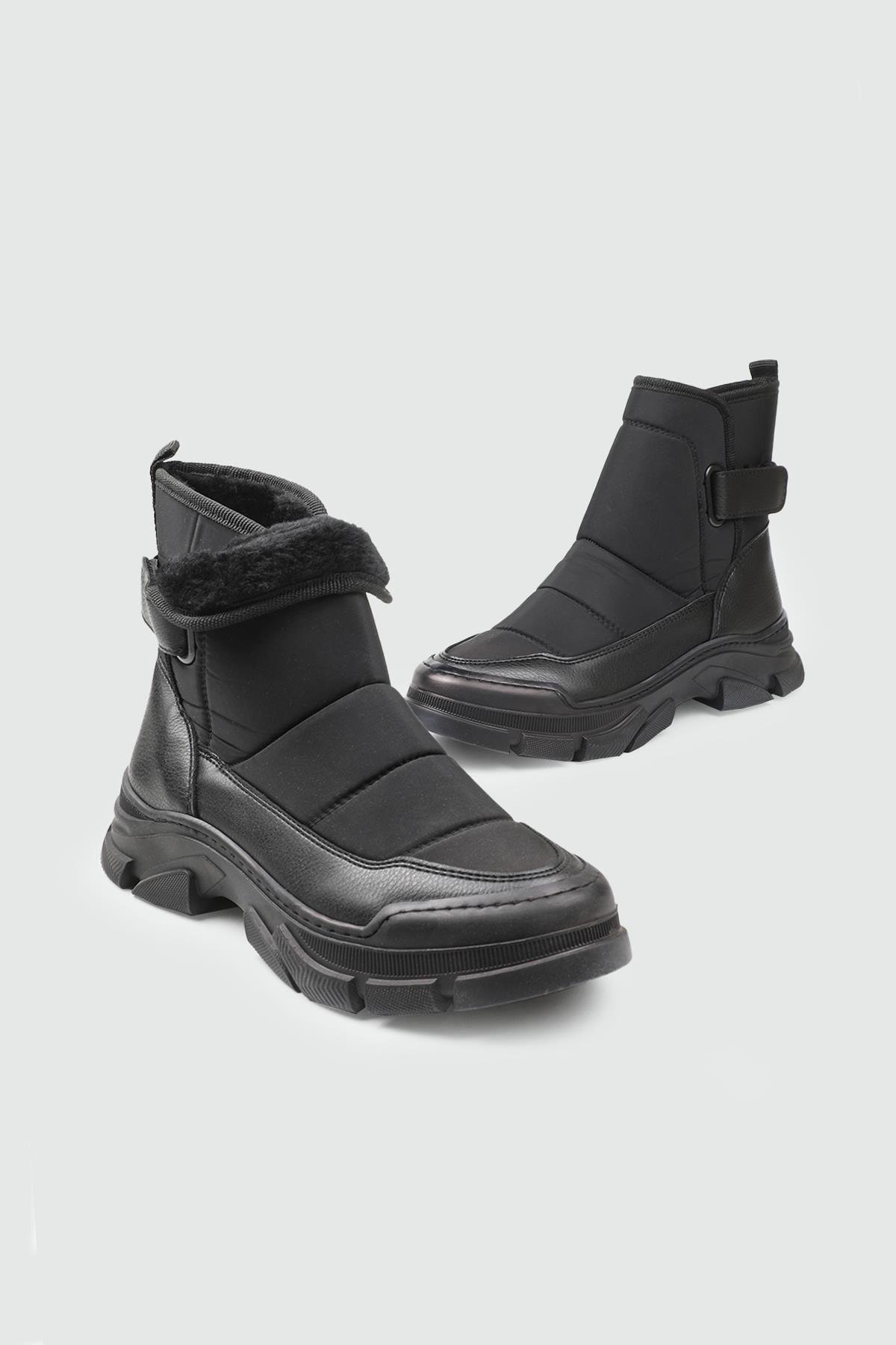 İçi Tüylü Rahat Siyah Kadın Bot CONFORCİTY 592 Kadın Günlük Conford Bot CONFORCİTY CONFORCİTY 592 Kadın 25K