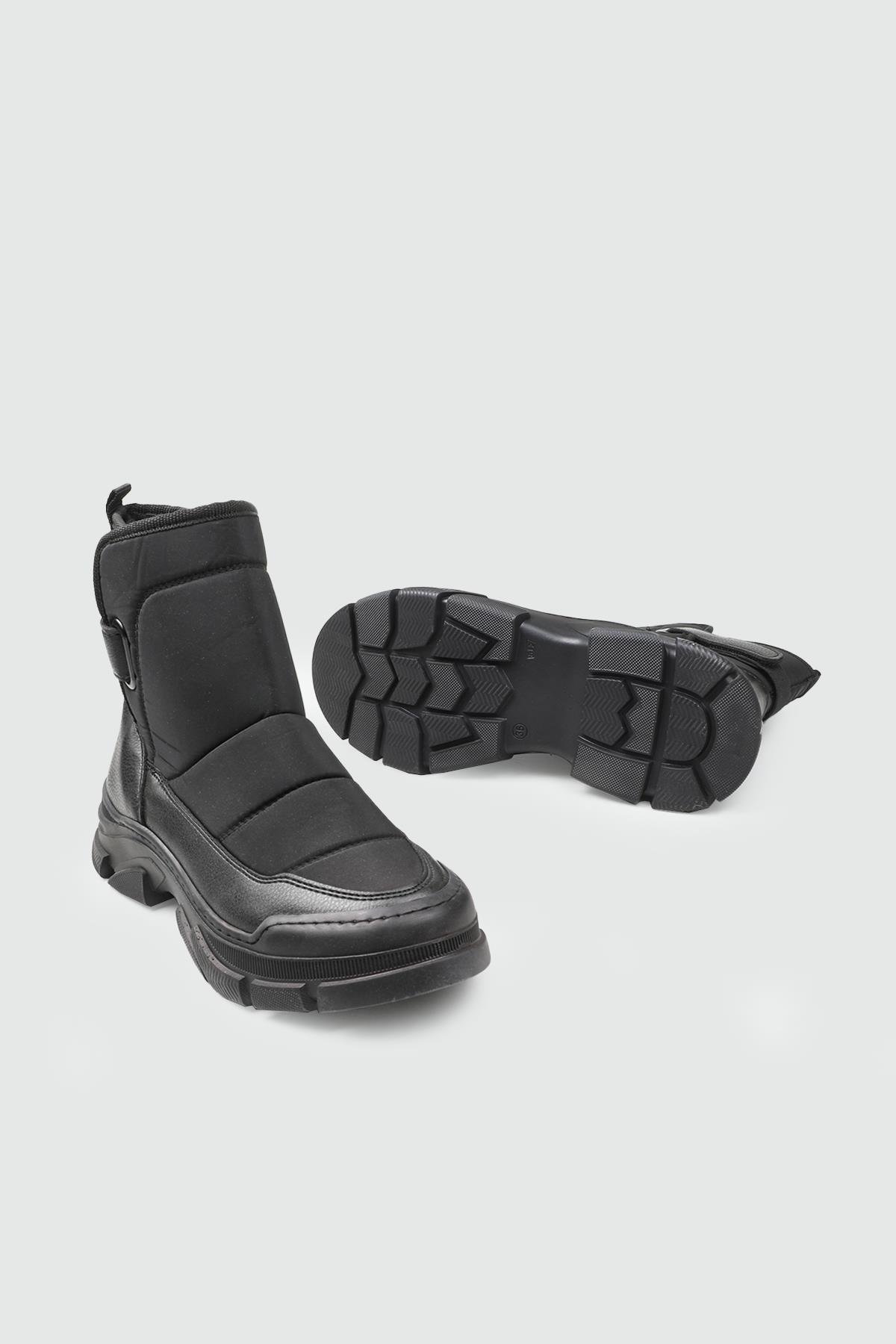 İçi Tüylü Rahat Siyah Kadın Bot CONFORCİTY 592 Kadın Günlük Conford Bot CONFORCİTY CONFORCİTY 592 Kadın 25K