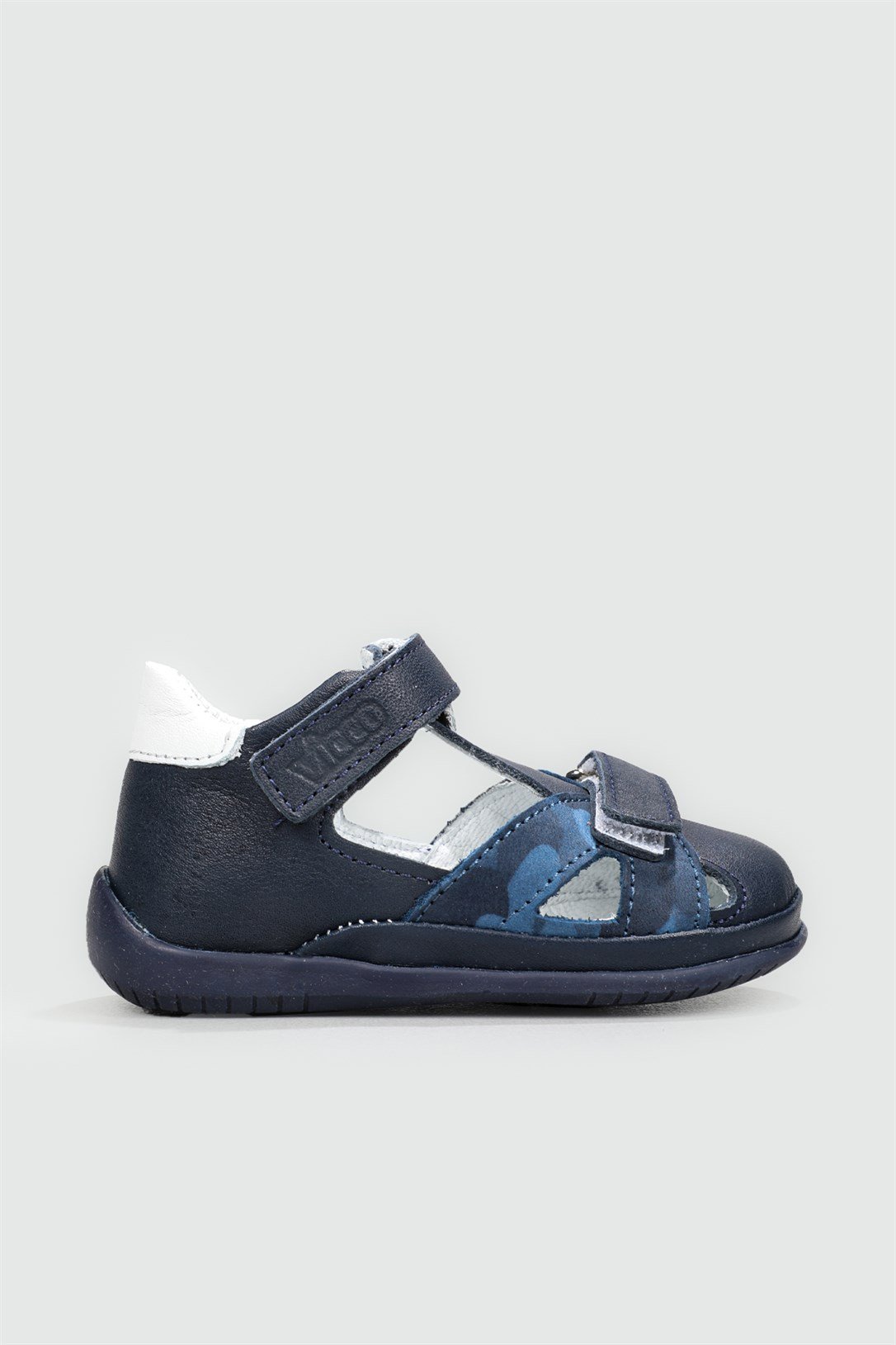 İlk Adım Deri Ortopedik Lacivert Çocuk Spor Ayakkabı EDDY Bebek Sneaker Vicco VİCCO 010 Eddy 22Y