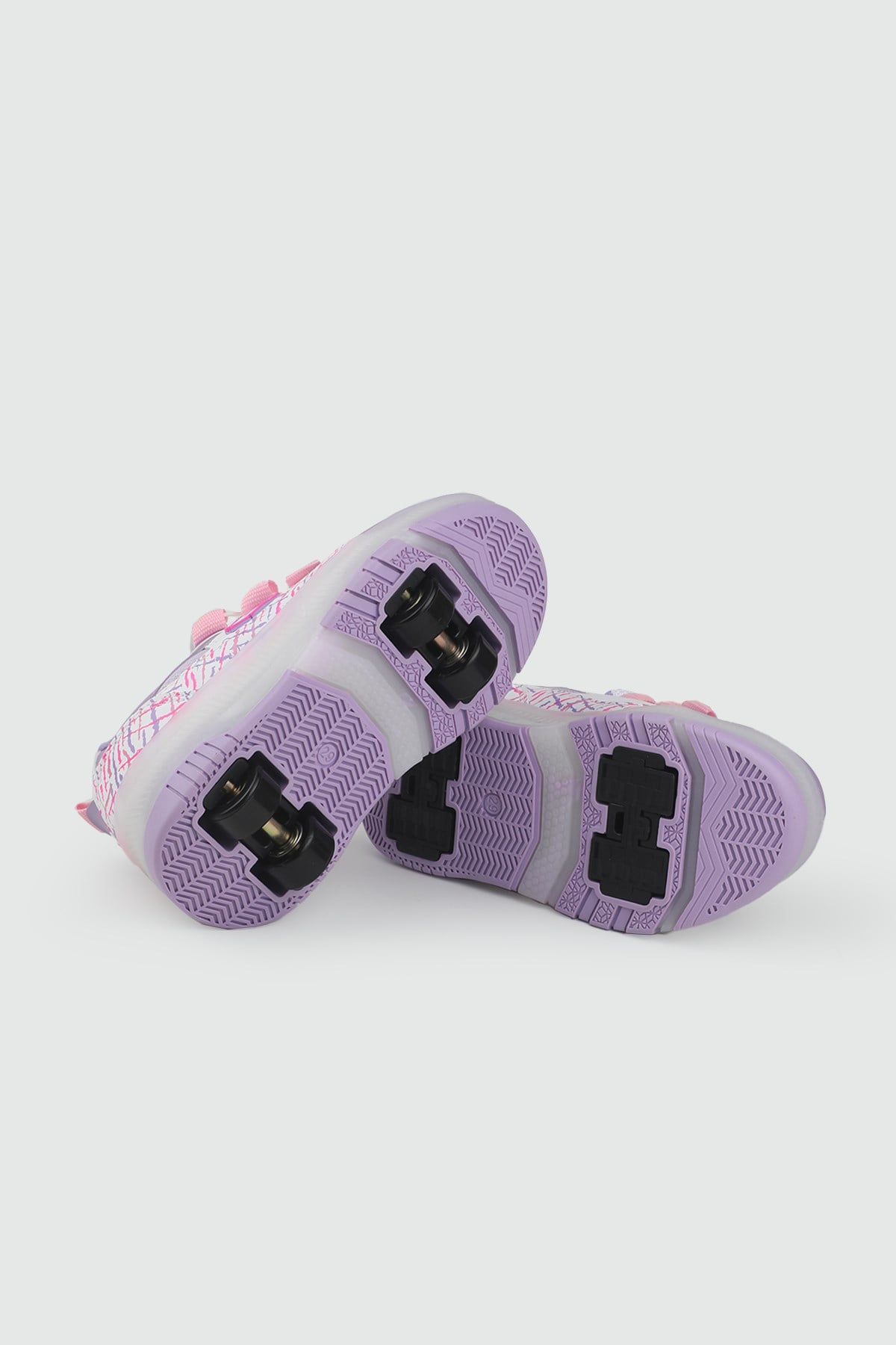 Işıklı Akıllı Bağcıklı Çocuk Paten Pembe Lila Çocuk Paten ALESSİO 9625 PATİK Çocuk Günlük Spor Ayakkabı Alessio ALESSİO 9625 PATİK FİLET 26Y