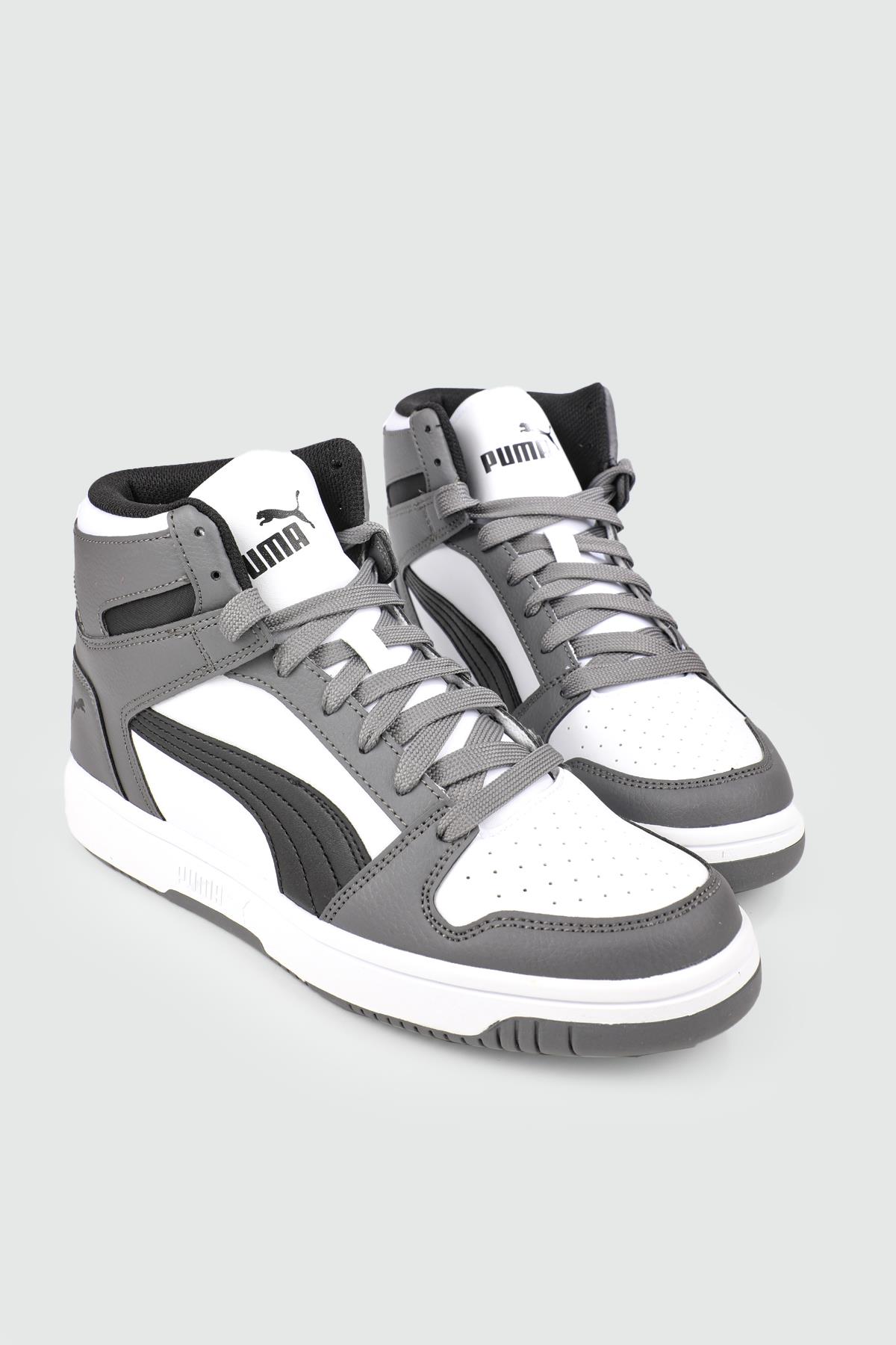 Jordan Boğazlı White-PUMA Black-Cool Gray Unisex Spor Ayakkabı 369573-44 UNISEX Unisex Sneaker Puma PUMA 369573-44 UNISEX