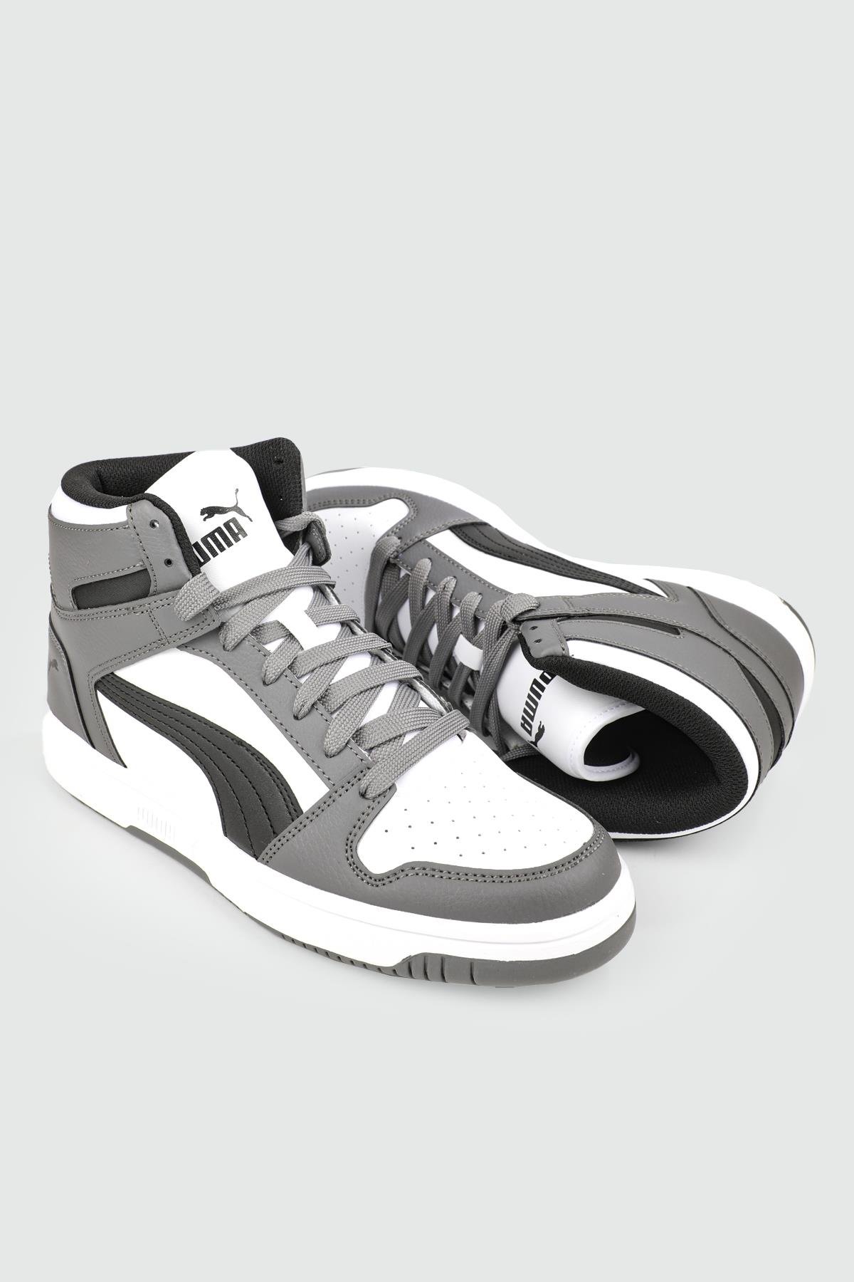 Jordan Boğazlı White-PUMA Black-Cool Gray Unisex Spor Ayakkabı 369573-44 UNISEX Unisex Sneaker Puma PUMA 369573-44 UNISEX