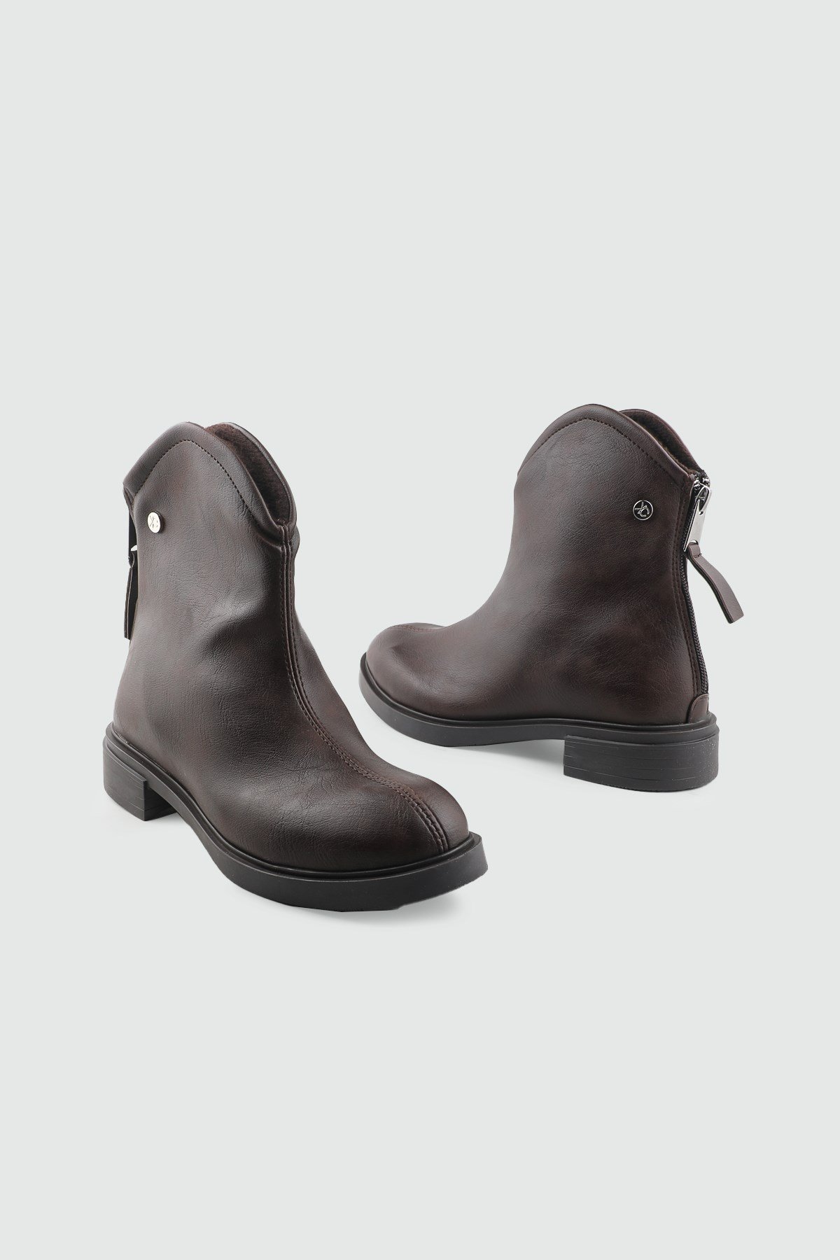 Kadın  Günlük  Bot Kahve Kadın Günlük Bot Keçeli Shoes 020-1 Kadın Günlük Conford Bot Keçeli Keçeli Shoes 020-1 Kadın 26K