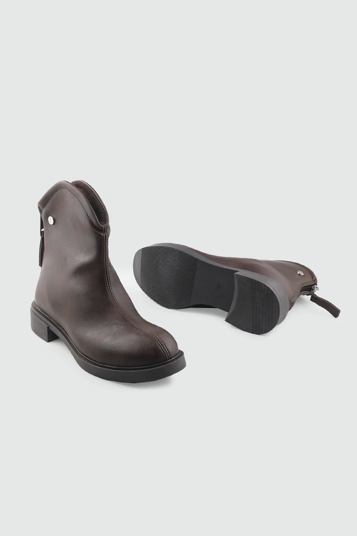 Kadın  Günlük  Bot Kahve Kadın Günlük Bot Keçeli Shoes 020-1 Kadın Günlük Conford Bot Keçeli Keçeli Shoes 020-1 Kadın 26K