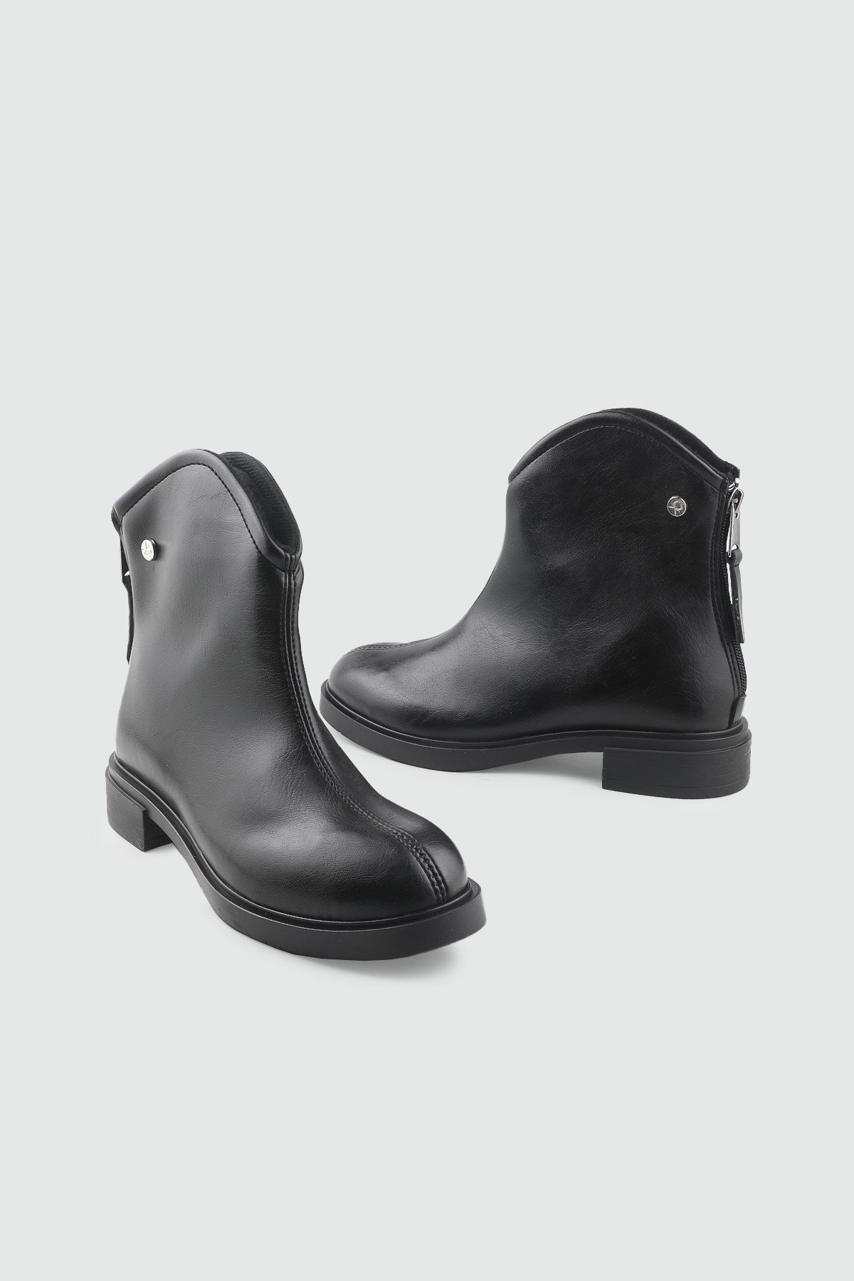 Kadın  Günlük  Bot Siyah Kadın Günlük Bot Keçeli Shoes 020-1 Kadın Günlük Conford Bot Keçeli Keçeli Shoes 020-1 Kadın 26K