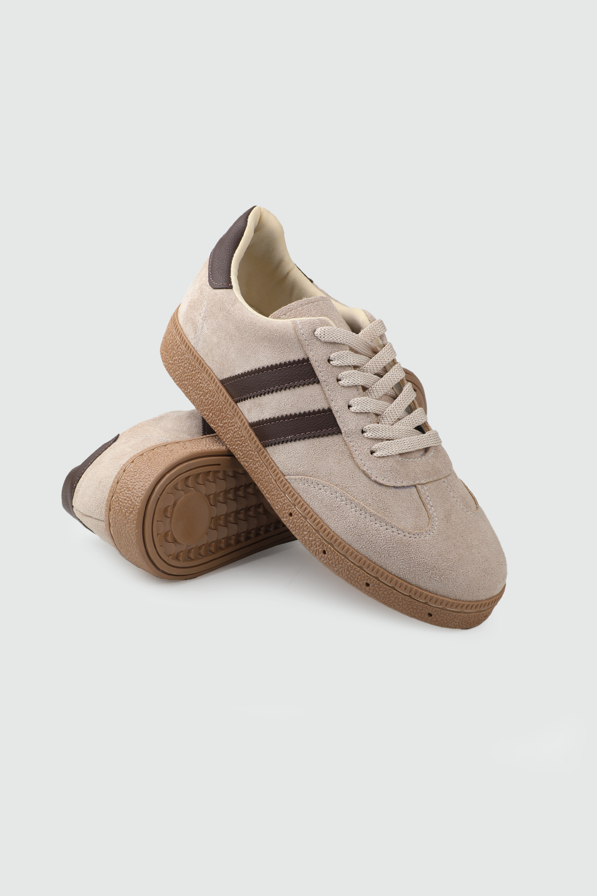 kadın günlük rahat ayakkabı Bej Süet Kahve Kadın Spor Ayakkabı My Bella Ş-2 Kadın Sneaker My Bella Ş-2 My Bella Ş-2 Kadın 26Y