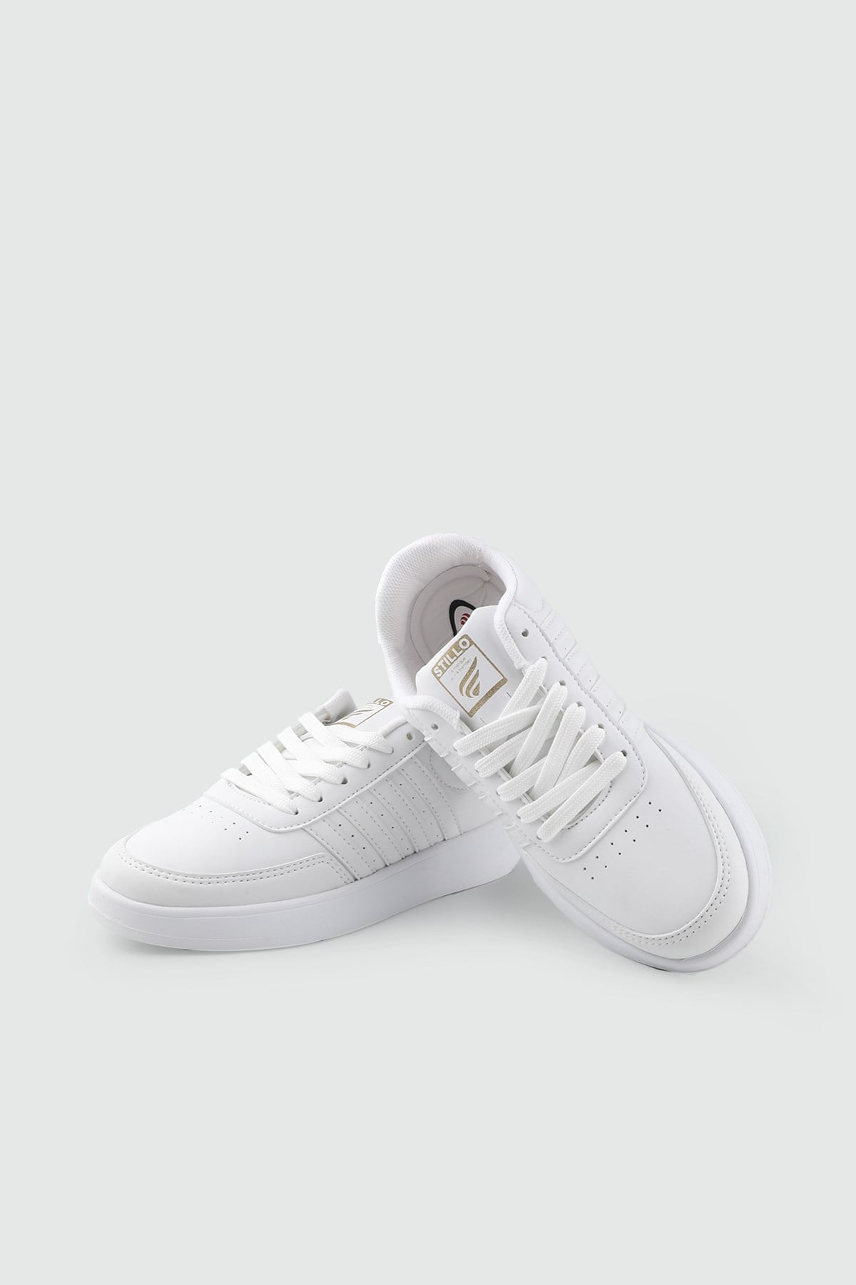kadın günlük rahat ayakkabı Beyaz Beyaz Spor Ayakkabı STILLO 1012 Kadın Sneaker STİLLO STILLO 26Y 1012 GAR SPOR