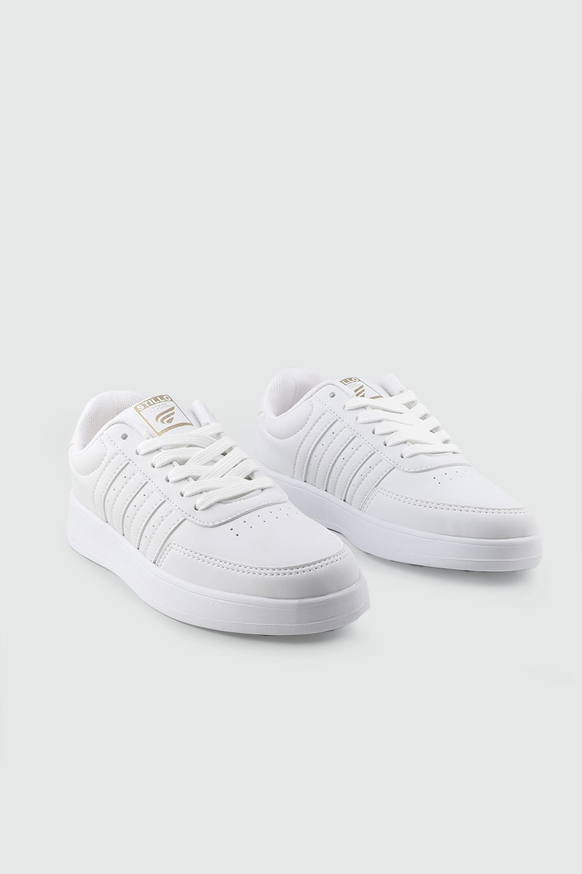 kadın günlük rahat ayakkabı Beyaz Beyaz Spor Ayakkabı STILLO 1012 Kadın Sneaker STİLLO STILLO 26Y 1012 GAR SPOR