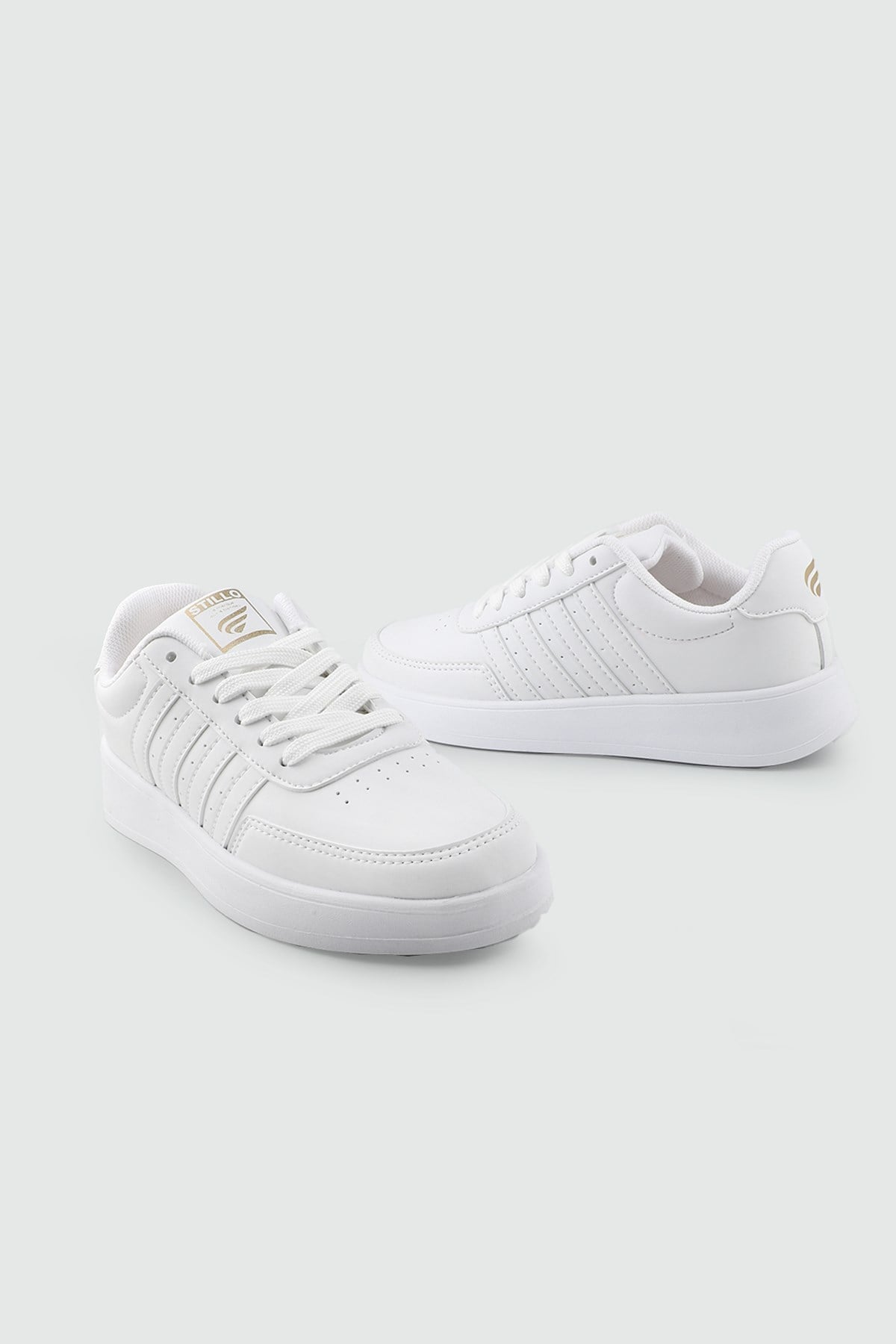 kadın günlük rahat ayakkabı Beyaz Beyaz Spor Ayakkabı STILLO 1012 Kadın Sneaker STİLLO STILLO 26Y 1012 GAR SPOR