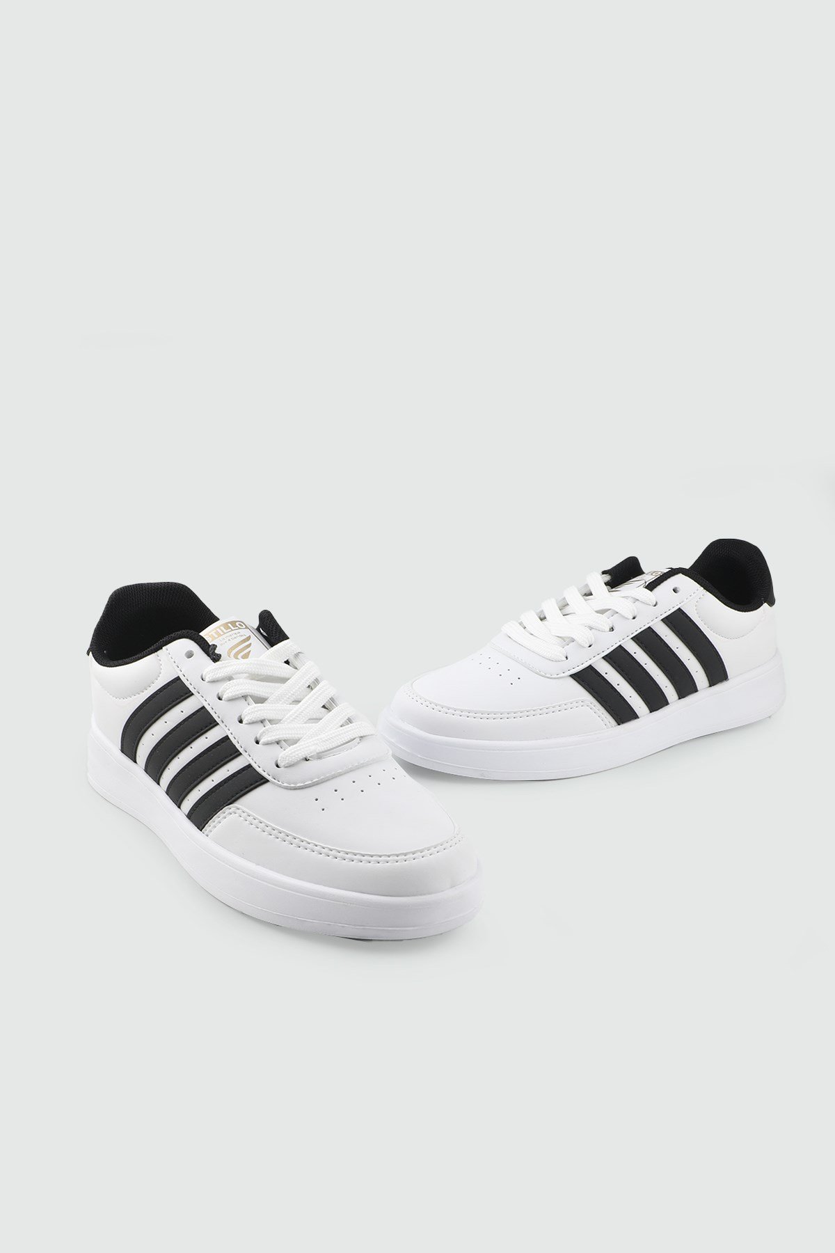 kadın günlük rahat ayakkabı Beyaz Siyah Spor Ayakkabı STILLO 1012 Kadın Sneaker STİLLO STILLO 26Y 1012 GAR SPOR