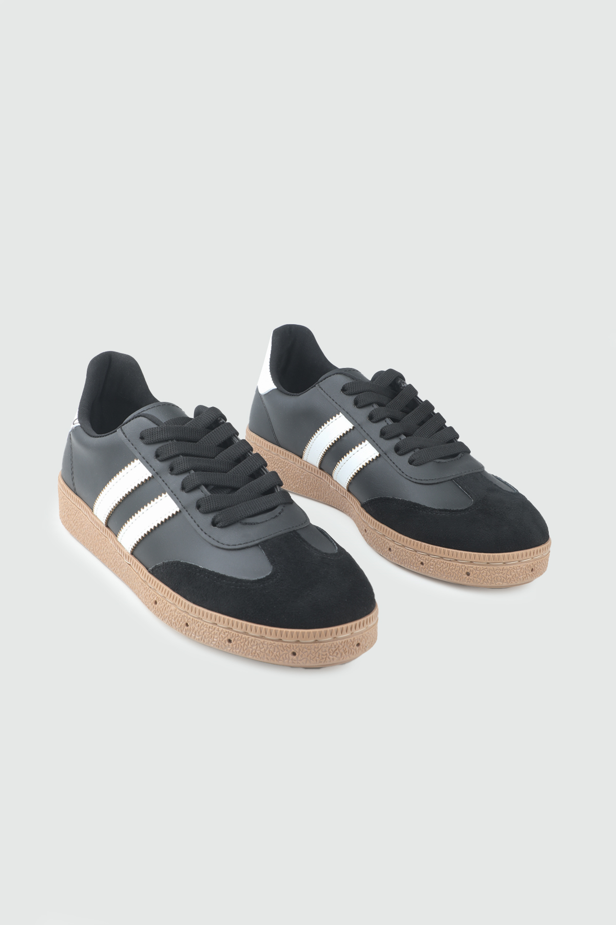 kadın günlük rahat ayakkabı Siyah Cilt Siyah Süet Kadın Spor Ayakkabı My Bella Ş-2 Kadın Sneaker My Bella Ş-2 My Bella Ş-2 Kadın 26Y
