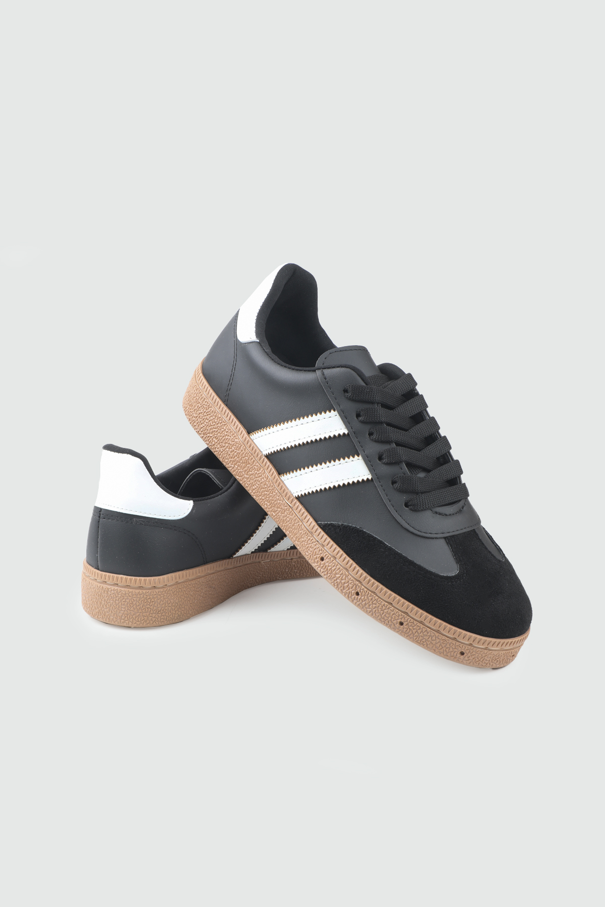 kadın günlük rahat ayakkabı Siyah Cilt Siyah Süet Kadın Spor Ayakkabı My Bella Ş-2 Kadın Sneaker My Bella Ş-2 My Bella Ş-2 Kadın 26Y