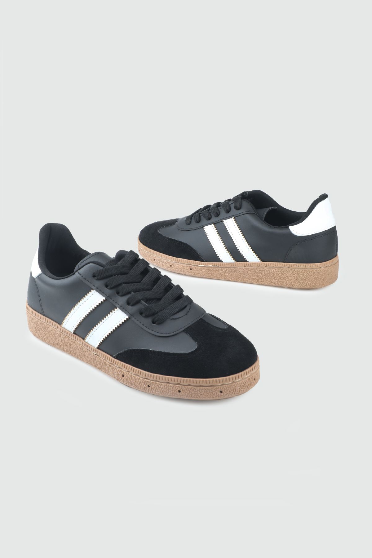 kadın günlük rahat ayakkabı Siyah Cilt Siyah Süet Kadın Spor Ayakkabı My Bella Ş-2 Kadın Sneaker My Bella Ş-2 My Bella Ş-2 Kadın 26Y