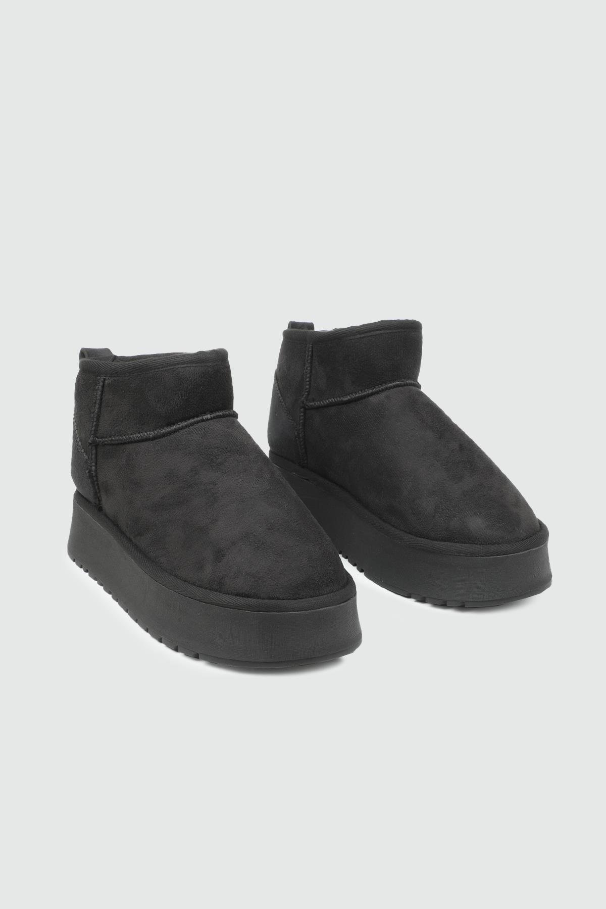 Kalan Taban Siyah Kadın Kar Botu SDY-400 Kadın Kar Botu MyBella My Bella SDY-400 Kadın 25K