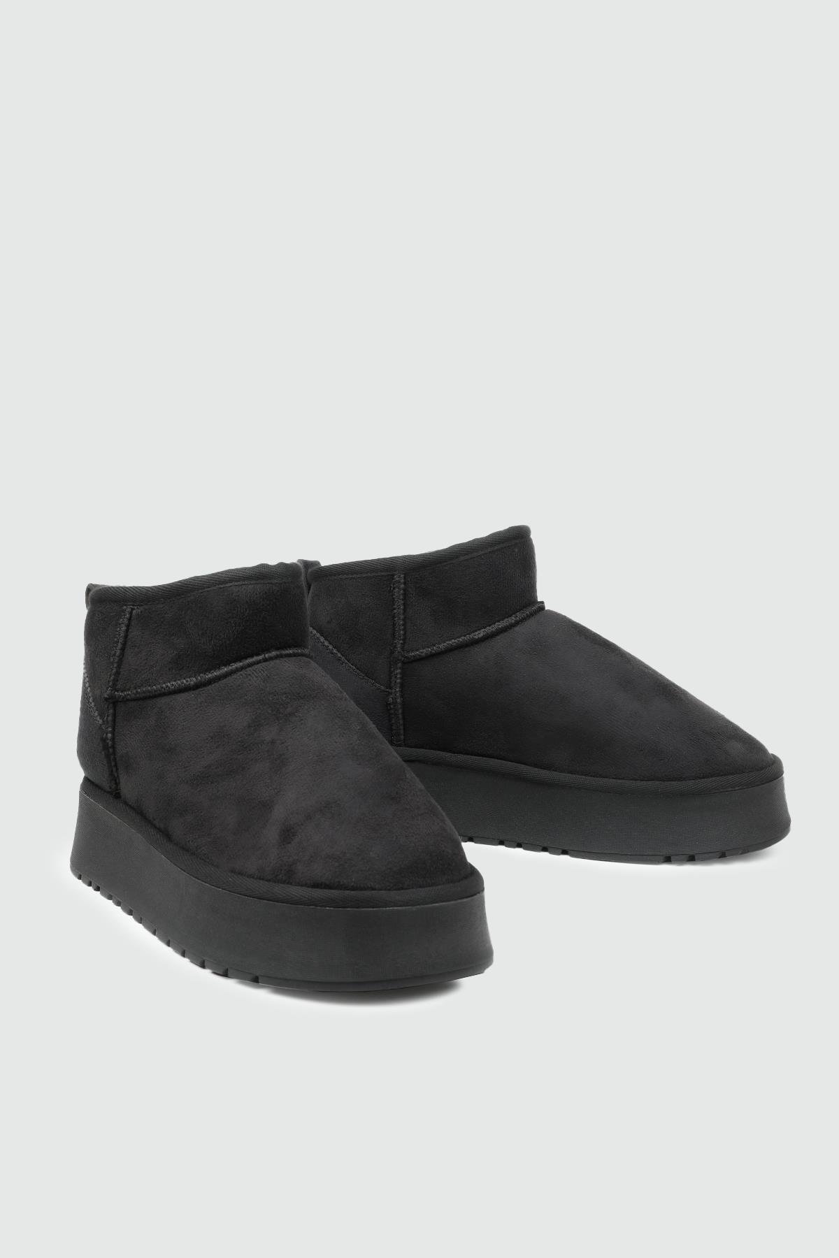 Kalan Taban Siyah Kadın Kar Botu SDY-400 Kadın Kar Botu MyBella My Bella SDY-400 Kadın 25K