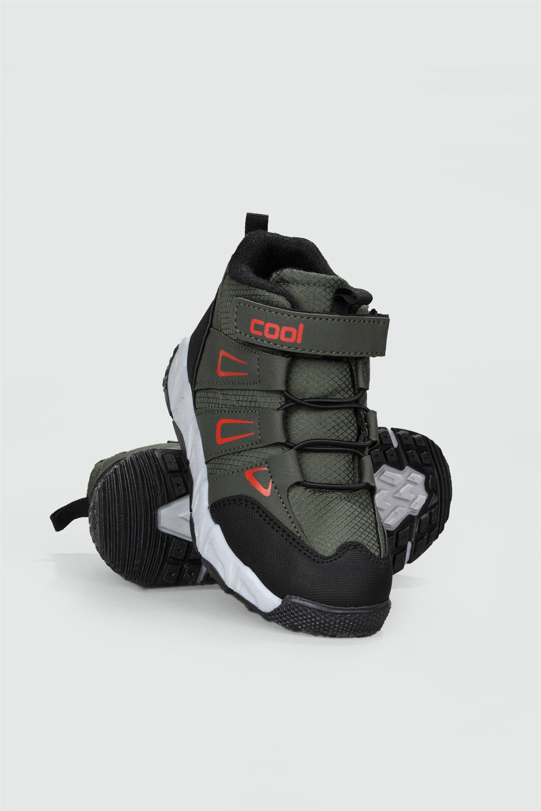 Kaymaz Taban Boğazlı Su İtici Haki Çocuk Bot GARDA Çocuk Bot & Çizme Cool Cool Garda Outdoor Çocuk Bot