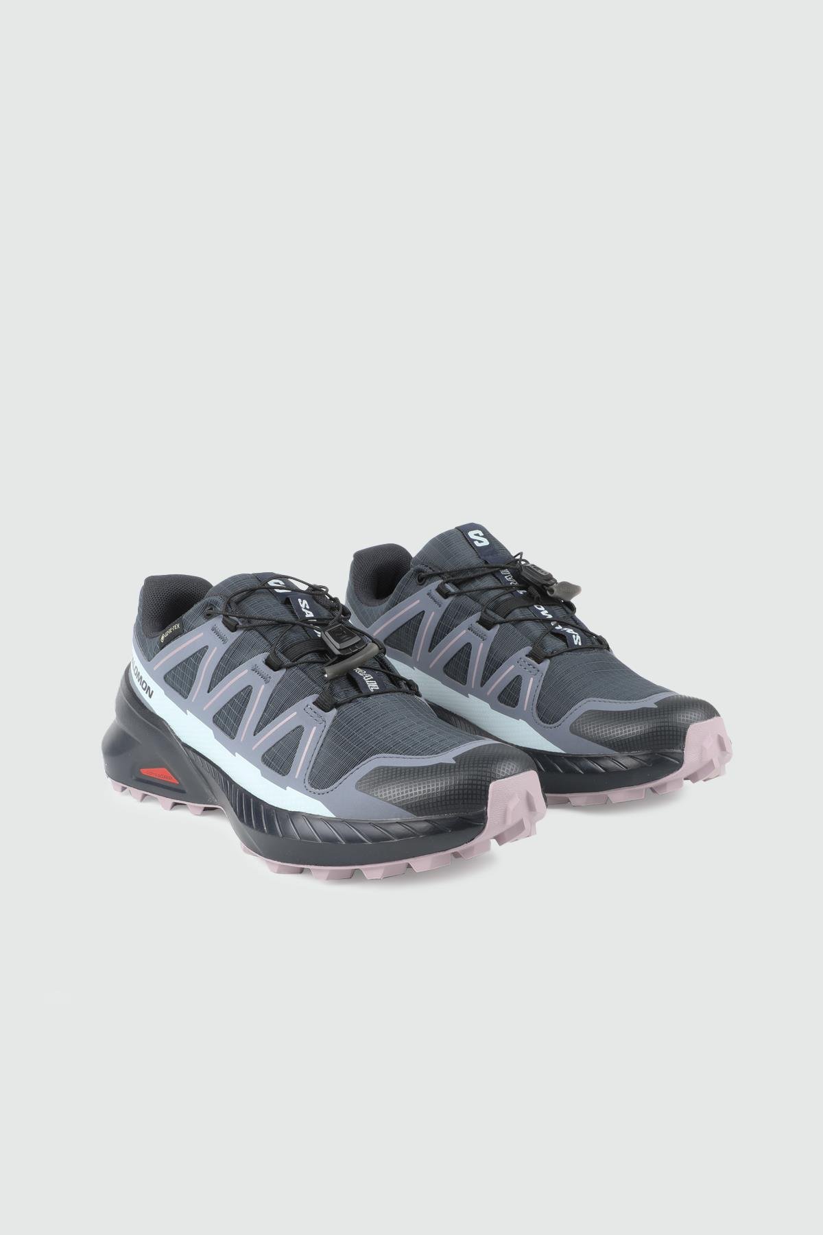 Kaymaz Taban Su İtici Blue Nights/Grisaille/Nirvana Kadın Patika Koşu Ayakkabısı L47790700 Kadın Günlük Ayakkabı Salomon L47790700