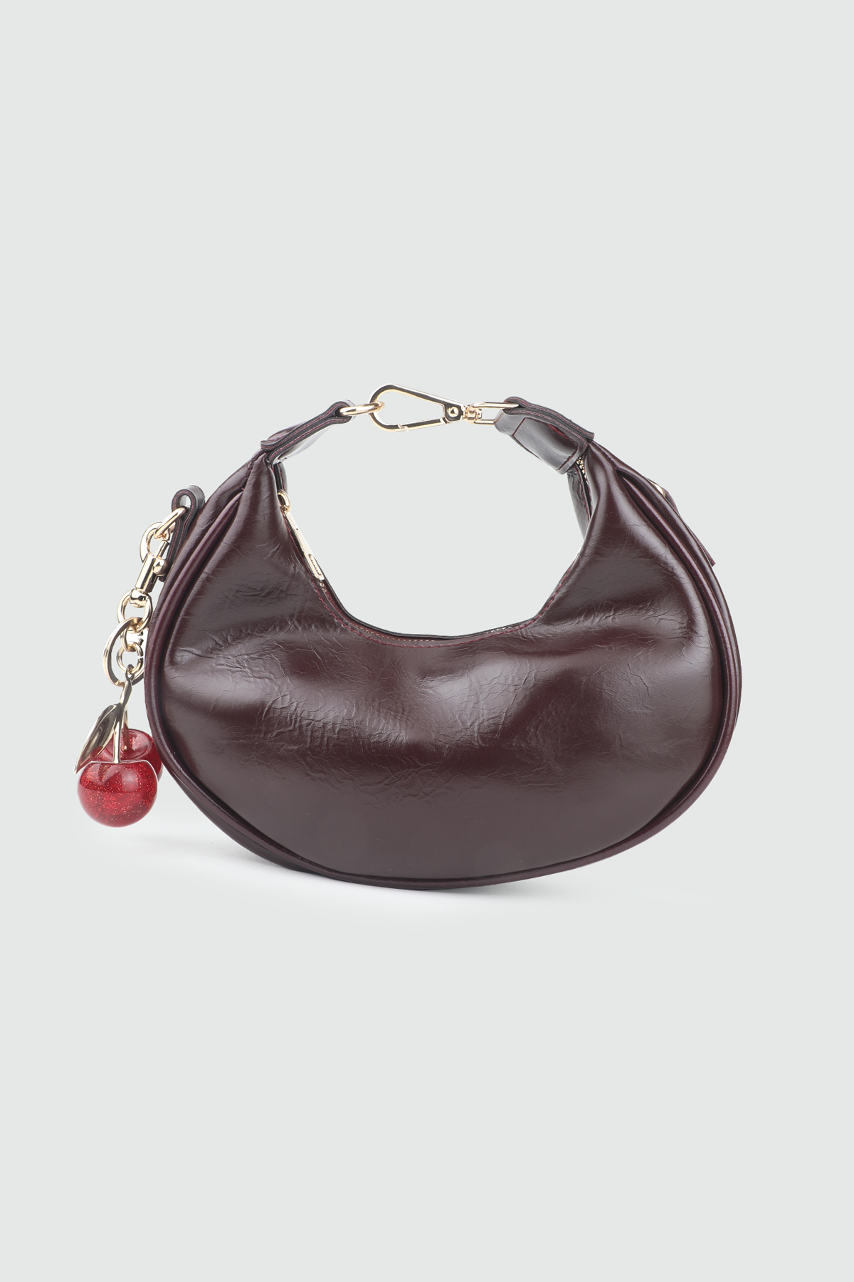 Kirazlı Çanta Bordo Kadın Çanta BELLA TAG AH-713 Günlük Çanta BELLA TAG BELLA TAG AH-713 KADIN