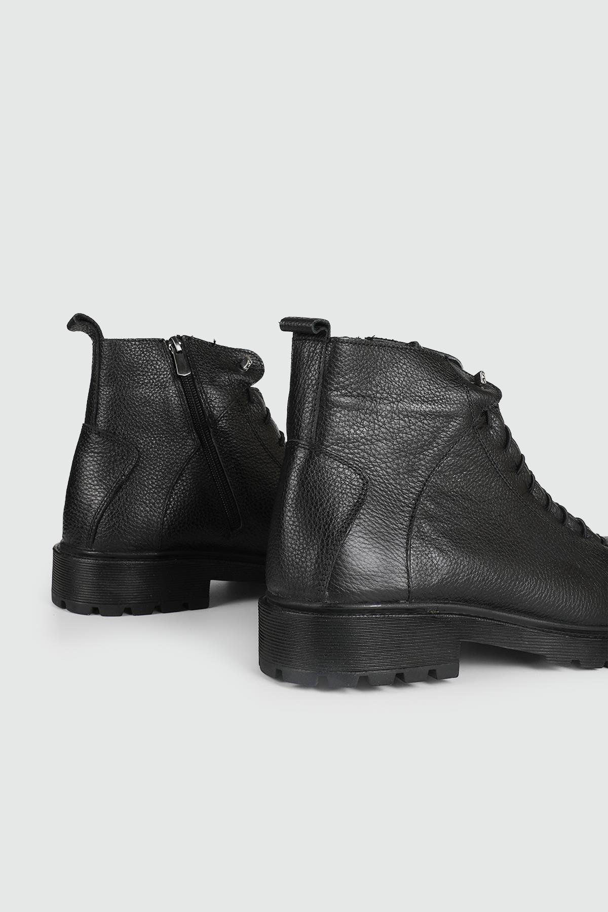 Klasik Deri Siyah Floter Erkek Ayakkabı WPLS 212-102 Erkek Klasik Ayakkabı Wow Plus WOW PLUS 238-16 MER BOT