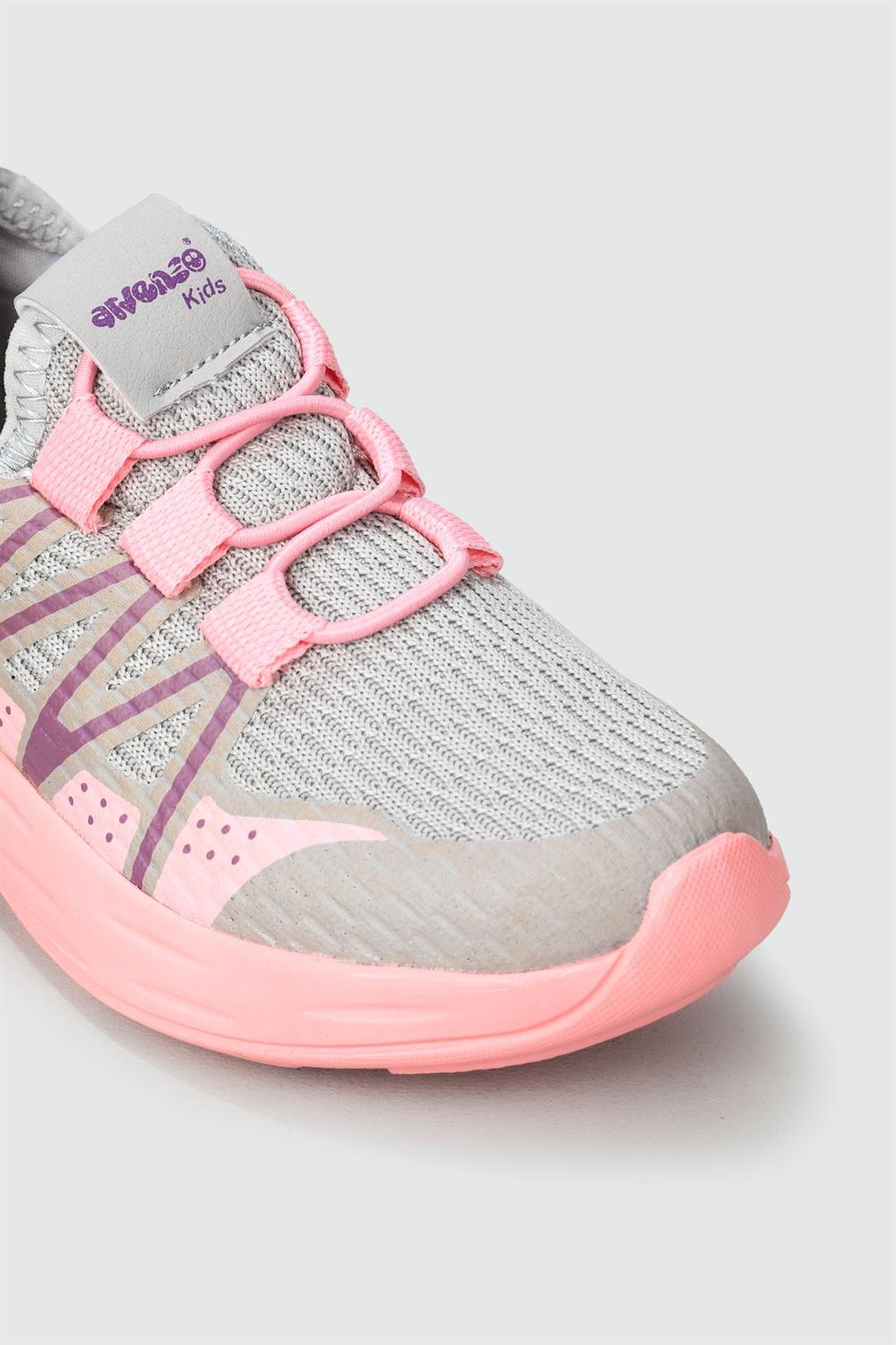 Lastikli Günlük Rahat Buz Pembe Çocuk Spor Ayakkabı 800 Çocuk Günlük Spor Ayakkabı Arvenzo ARVENZO 800 Çocuk 23Y