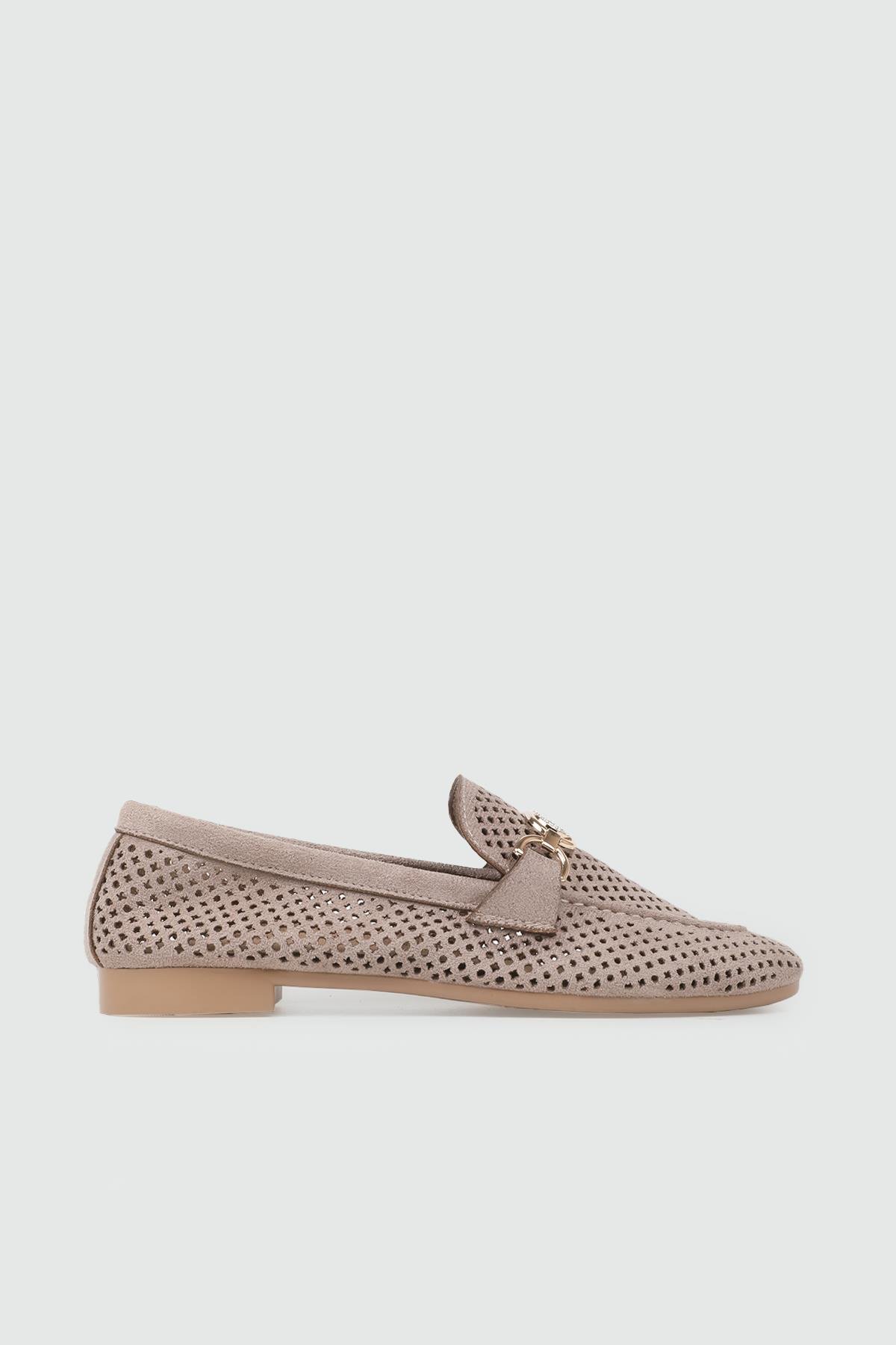 Lazer Gucci Toka Vizon Kadın Ayakkabı 061 Kadın Günlük Ayakkabı ARTGOO ARTGOO 25Y-061 Kadın