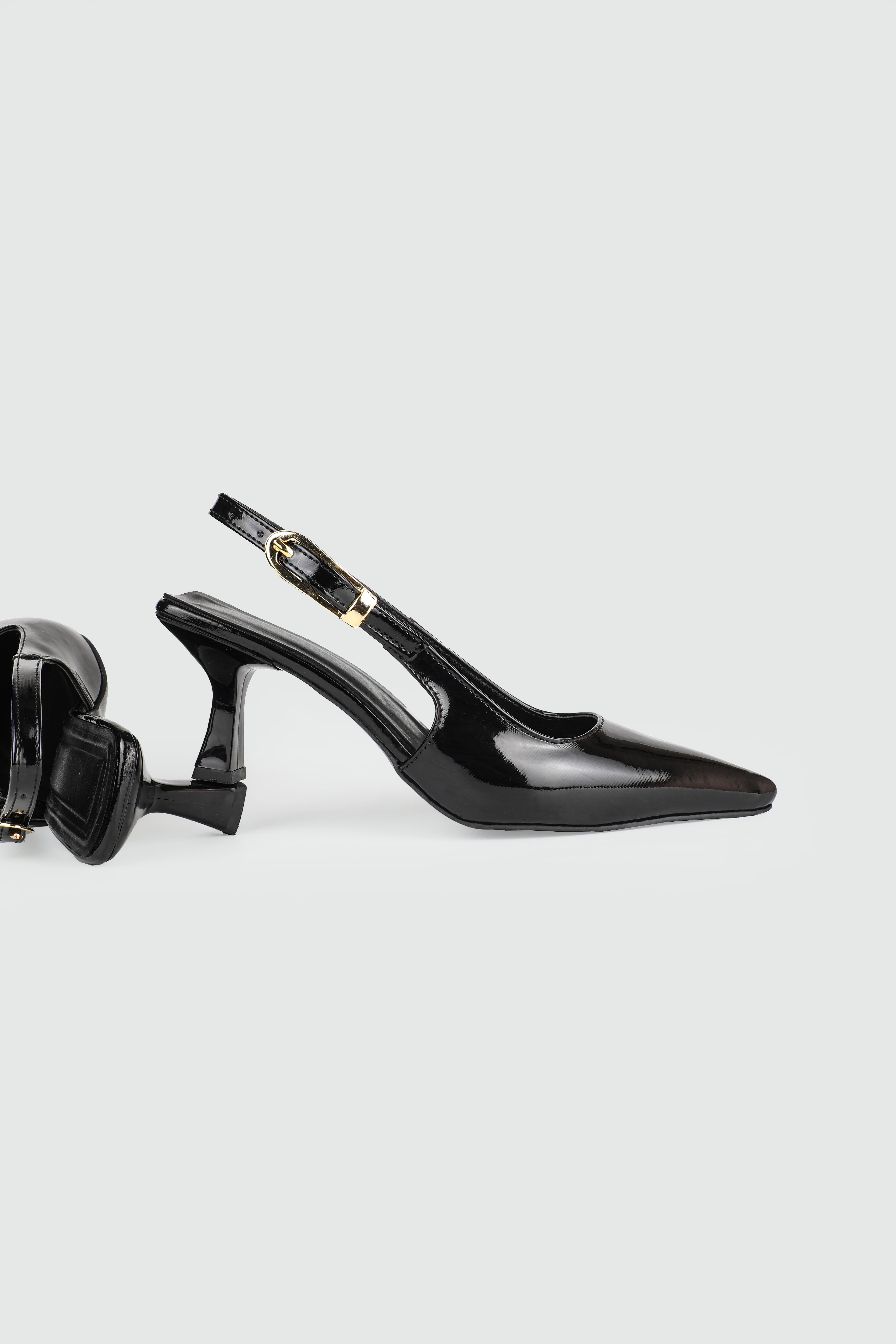 Maskülen Ayakkabı Siyah Rugan Kadın Ayakkabı TU-1876 Kadın Alçak Topuklu MyBella My Bella TU-711 Kadın 25Y