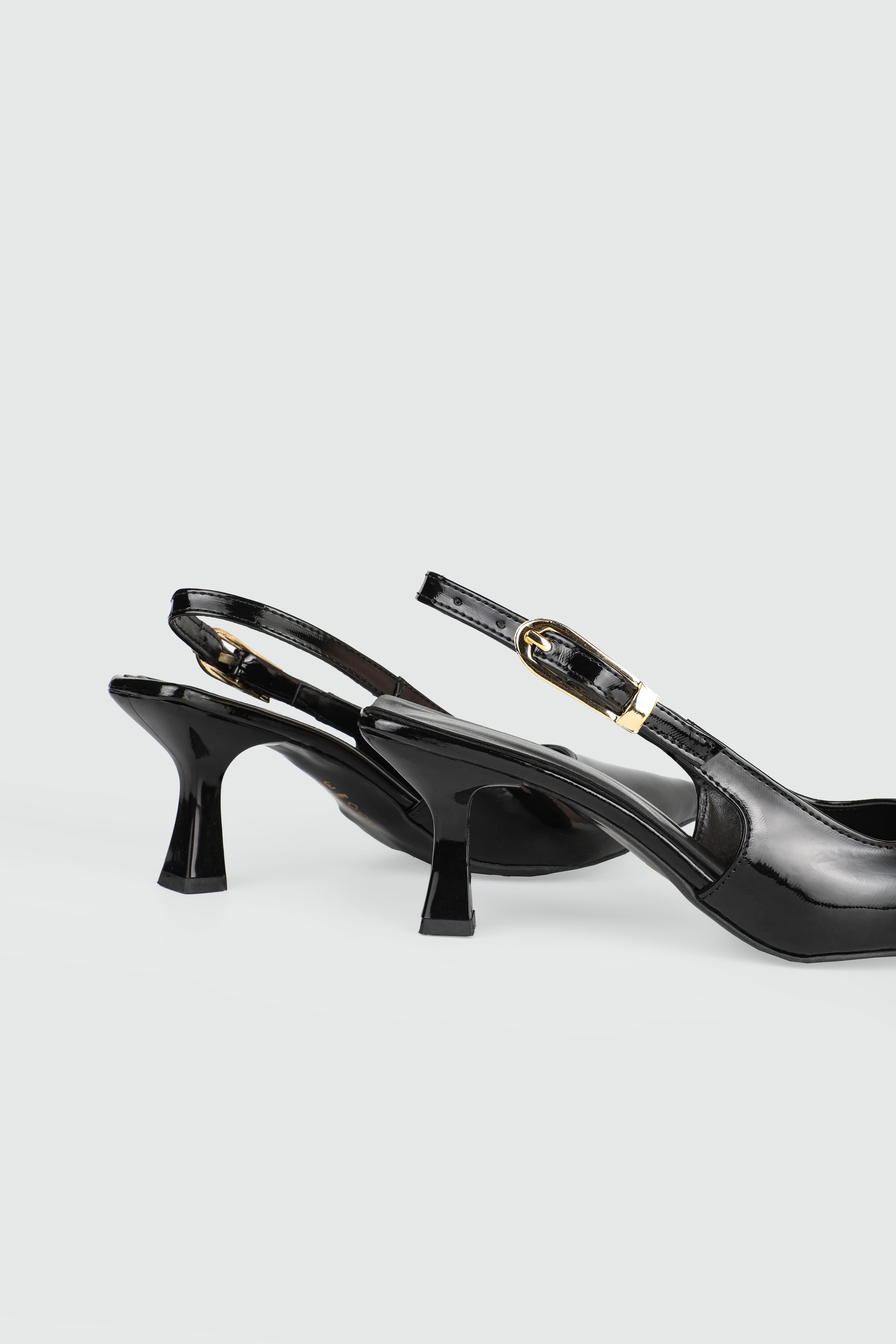 Maskülen Ayakkabı Siyah Rugan Kadın Ayakkabı TU-1876 Kadın Alçak Topuklu MyBella My Bella TU-711 Kadın 25Y