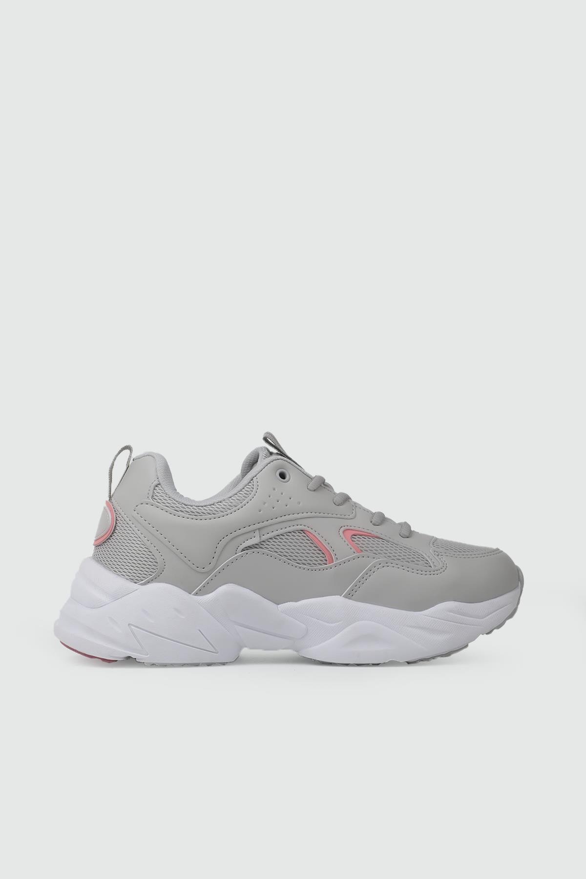 Nefes Alır Fileli Bağcıklı Buz Pembe Kadın Spor Ayakkabı LAMBIRLENT 2107 Kadın Günlük Spor Ayakkabı Lambırlent LAMBIRLENT 2107 Kadın 25Y