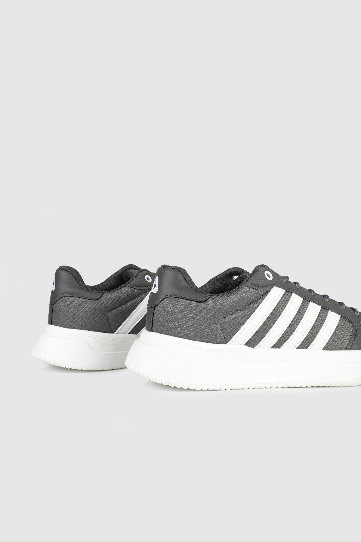 Nefes Alır Fileli Bağcıklı Füme Unisex Spor Ayakkabı 2202 Unisex Sneaker Letoon LETOON 2202 UNİSEX SPOR