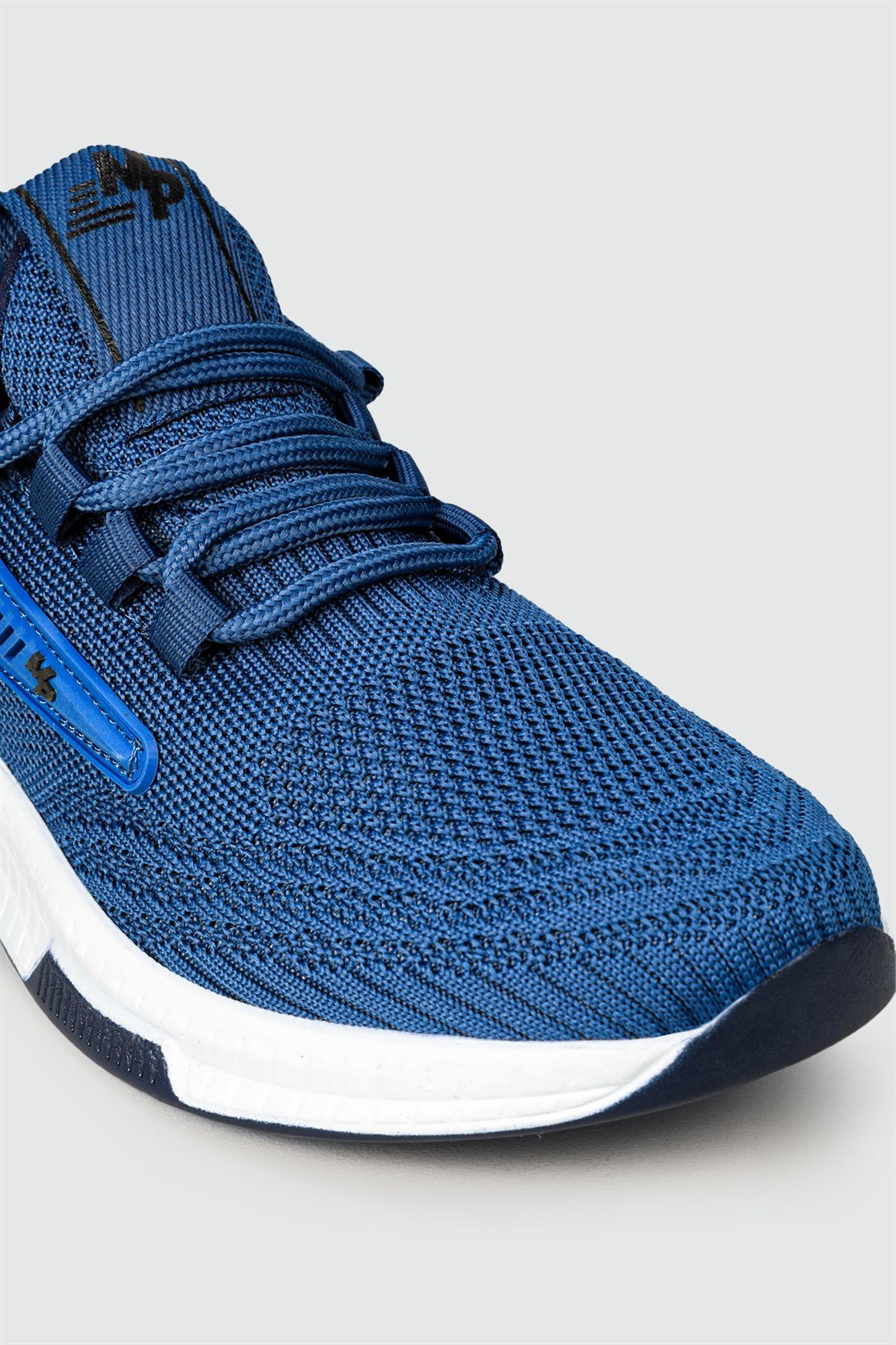 Nefes Alır Fileli Bağcıklı İndigo Erkek Spor Ayakkabı 231-2346 Erkek Günlük Spor Ayakkabı M.P M.P 231-2346 MER FİLELİ SPR