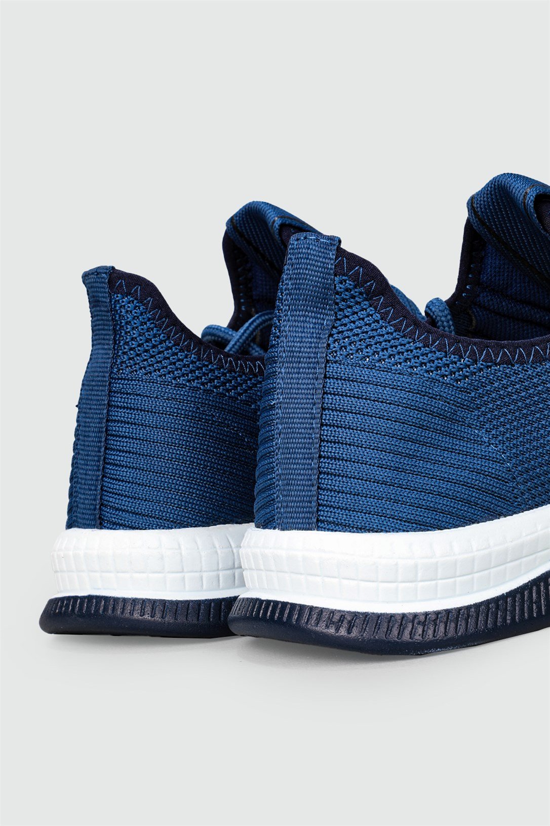 Nefes Alır Fileli Bağcıklı İndigo Erkek Spor Ayakkabı 231-2346 Erkek Günlük Spor Ayakkabı M.P M.P 231-2346 MER FİLELİ SPR