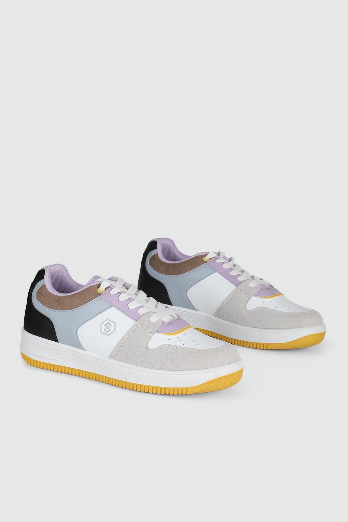 Nefes Alır Fileli Bağcıklı Lila Bebe Mavi Kadın Spor Ayakkabı 2100 Kadın Sneaker Lambırlent LAMBIRLENT 2100 ZEN SPOR