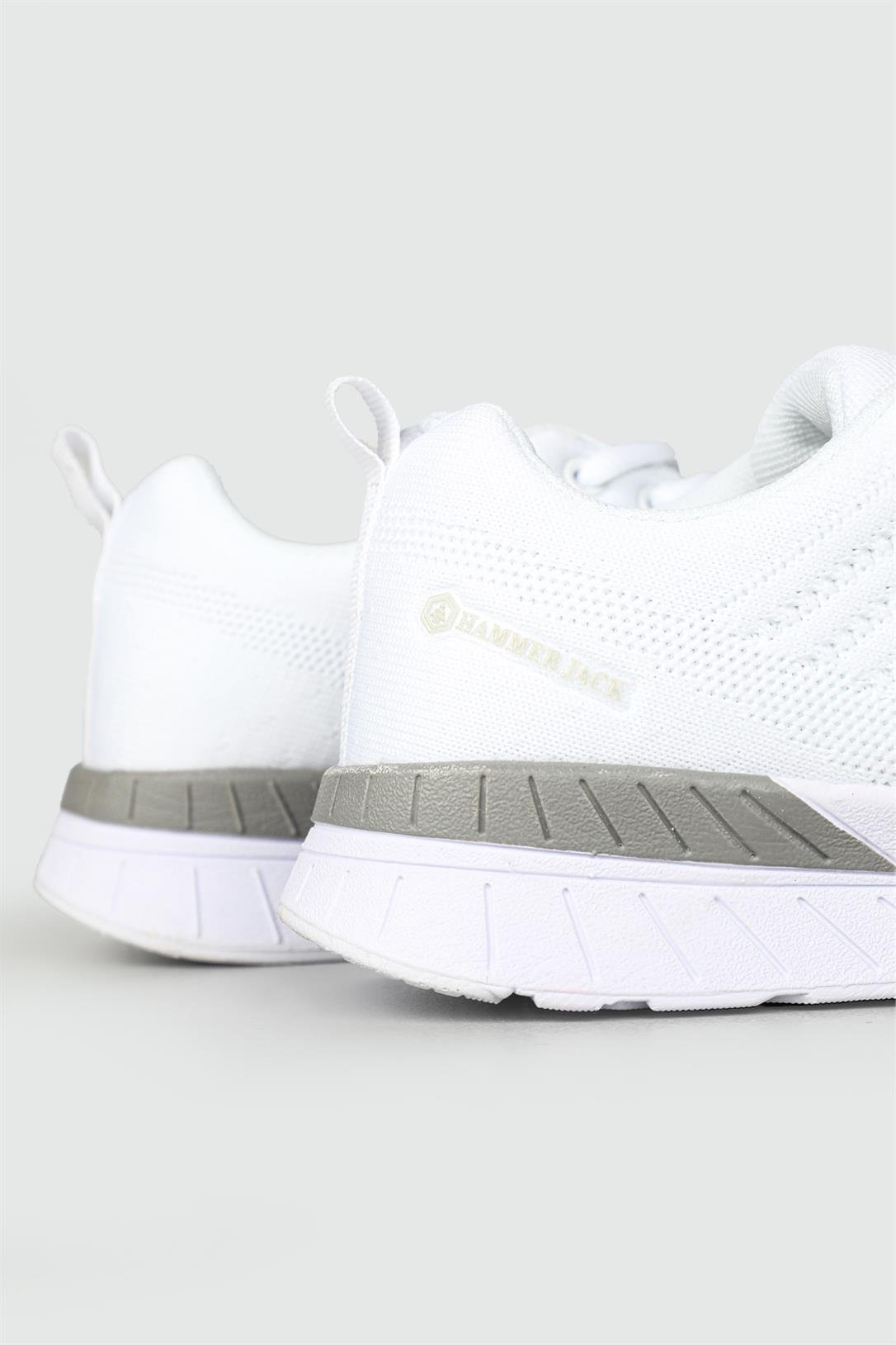 Nefes Alır Günlük Rahat Koşu Yürüyüş Beyaz Unisex Spor Ayakkabı 21200 MANAUS Erkek Günlük Spor Ayakkabı Hammer Jack HAMMERJACK21200 UNİSEX MANAUS