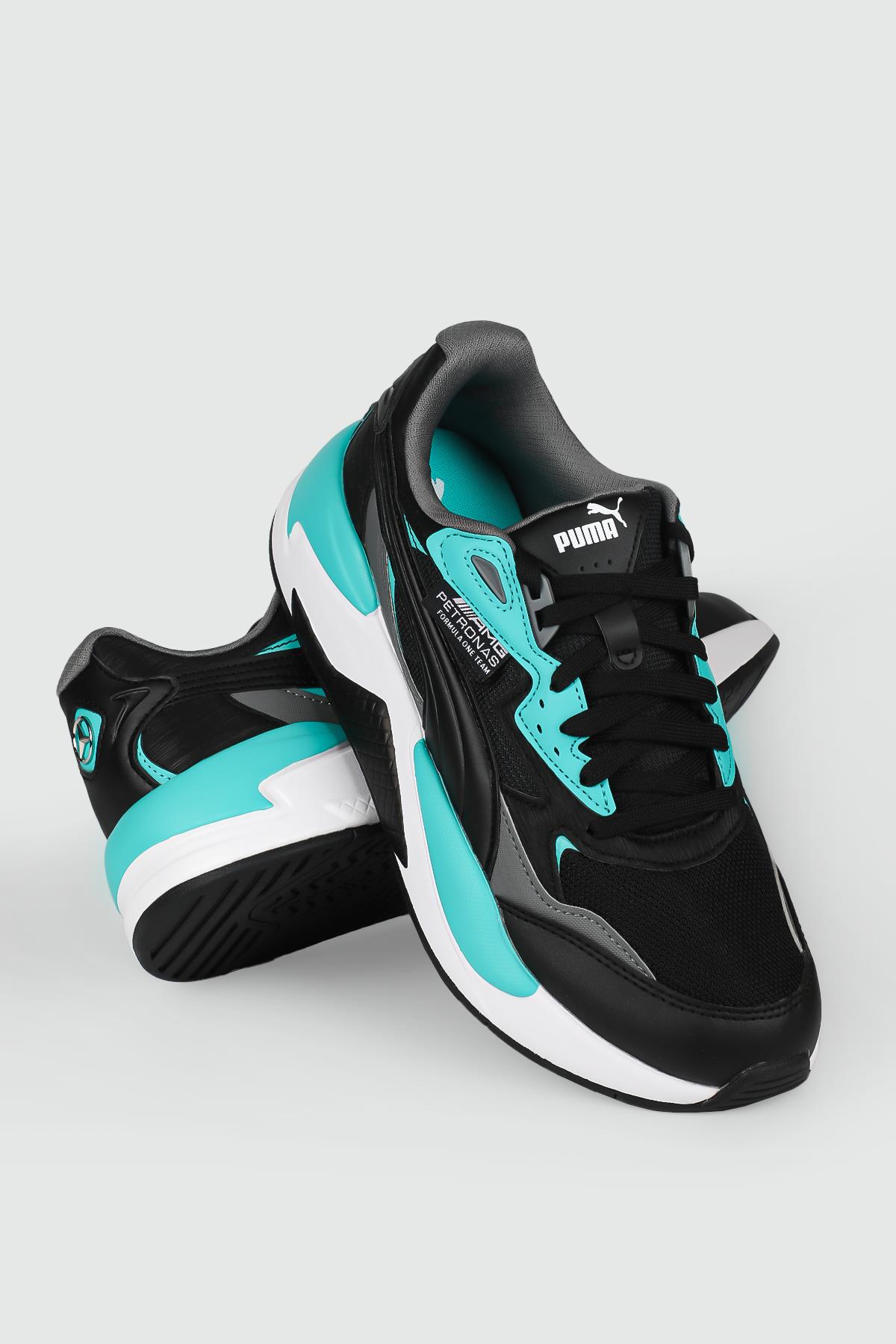 Nefes Alır Günlük Rahat Koşu Yürüyüş Siyah Yeşil Erkek Spor Ayakkabı 307136-11 Erkek Günlük Spor Ayakkabı Puma PUMA 307136-11 MAPF1 X-Ray