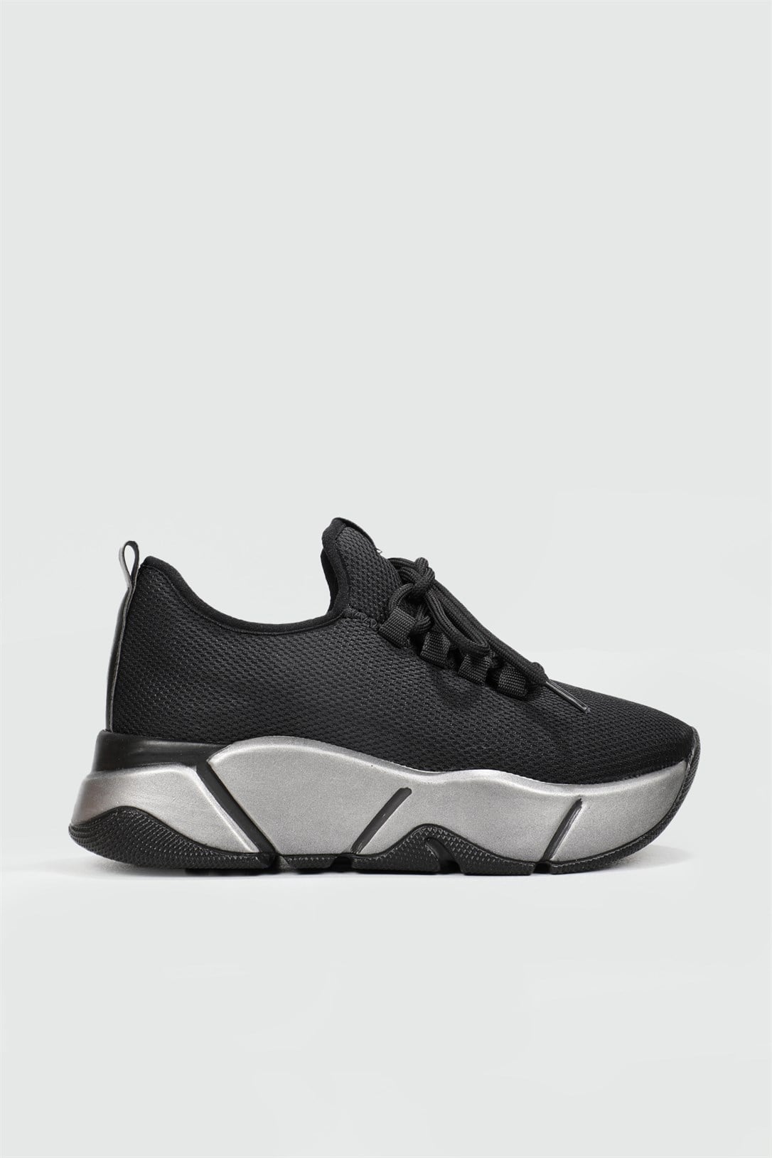 Nefes Alır Kalın Taban Bağcıklı Syh Platin Kadın Spor Ayakkabı RSL-400 Kadın Sneaker Beınsteps Beinsteps RSL-400 22Y