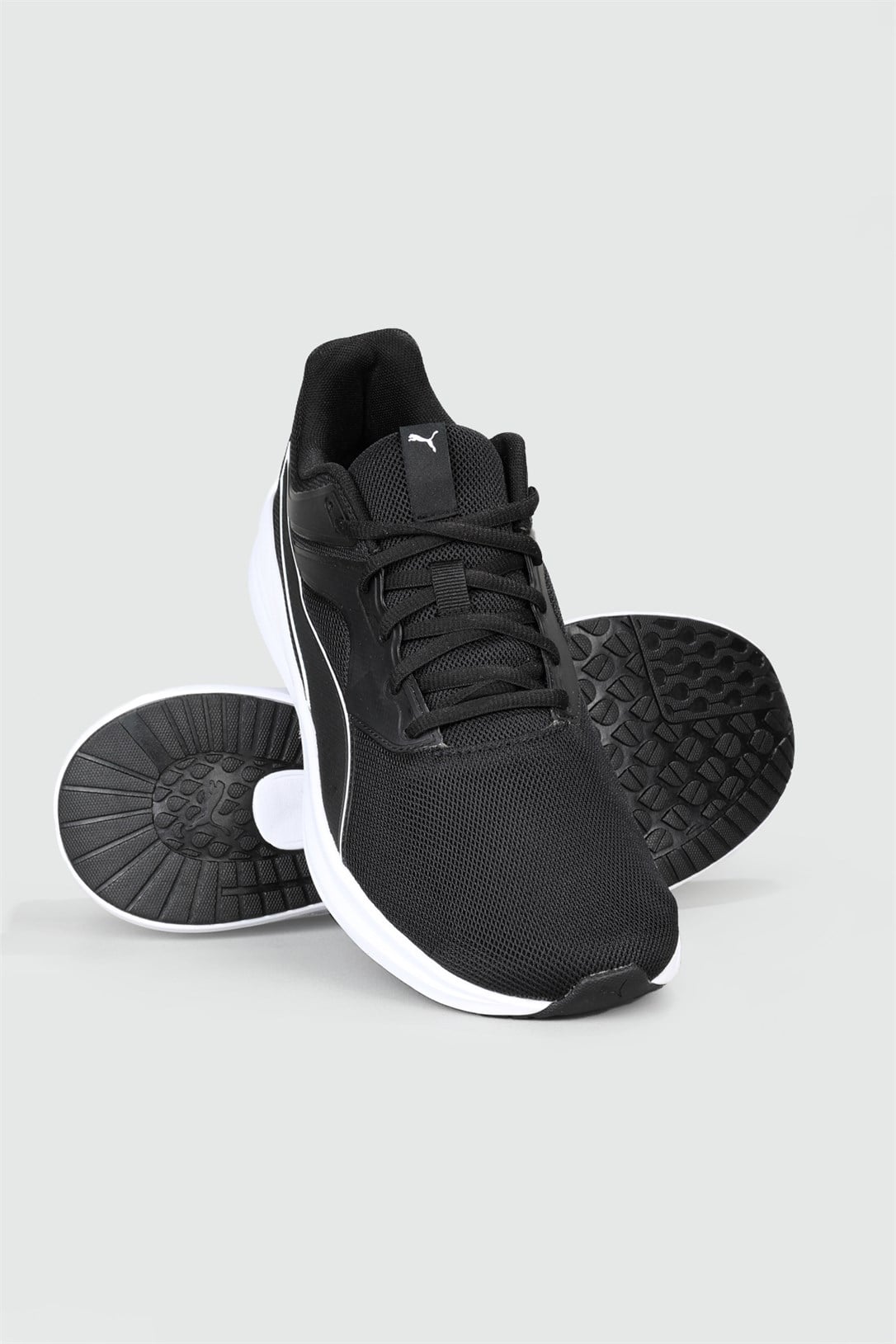Nefes Alır Ortopedik Siyah Beyaz Erkek Spor Ayakkabı 377028-01 Erkek Koşu & Yürüyüş Puma PUMA 377028-01 TRANSPORT MER