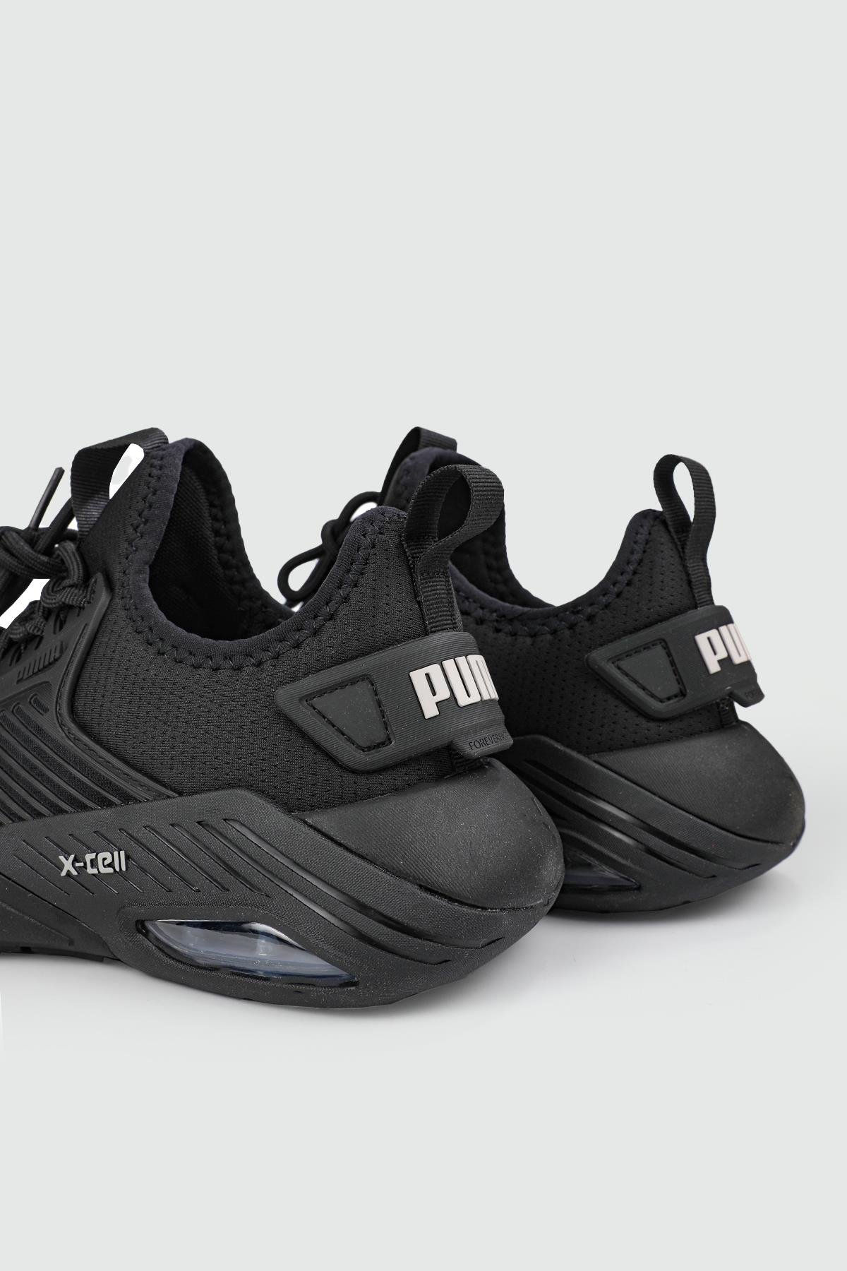 Nefes Alır Rahat Black-Concrete Gray Erkek Spor Ayakkabı 378805-01 MEN Kategorisiz Puma PUMA 378805-01 MEN