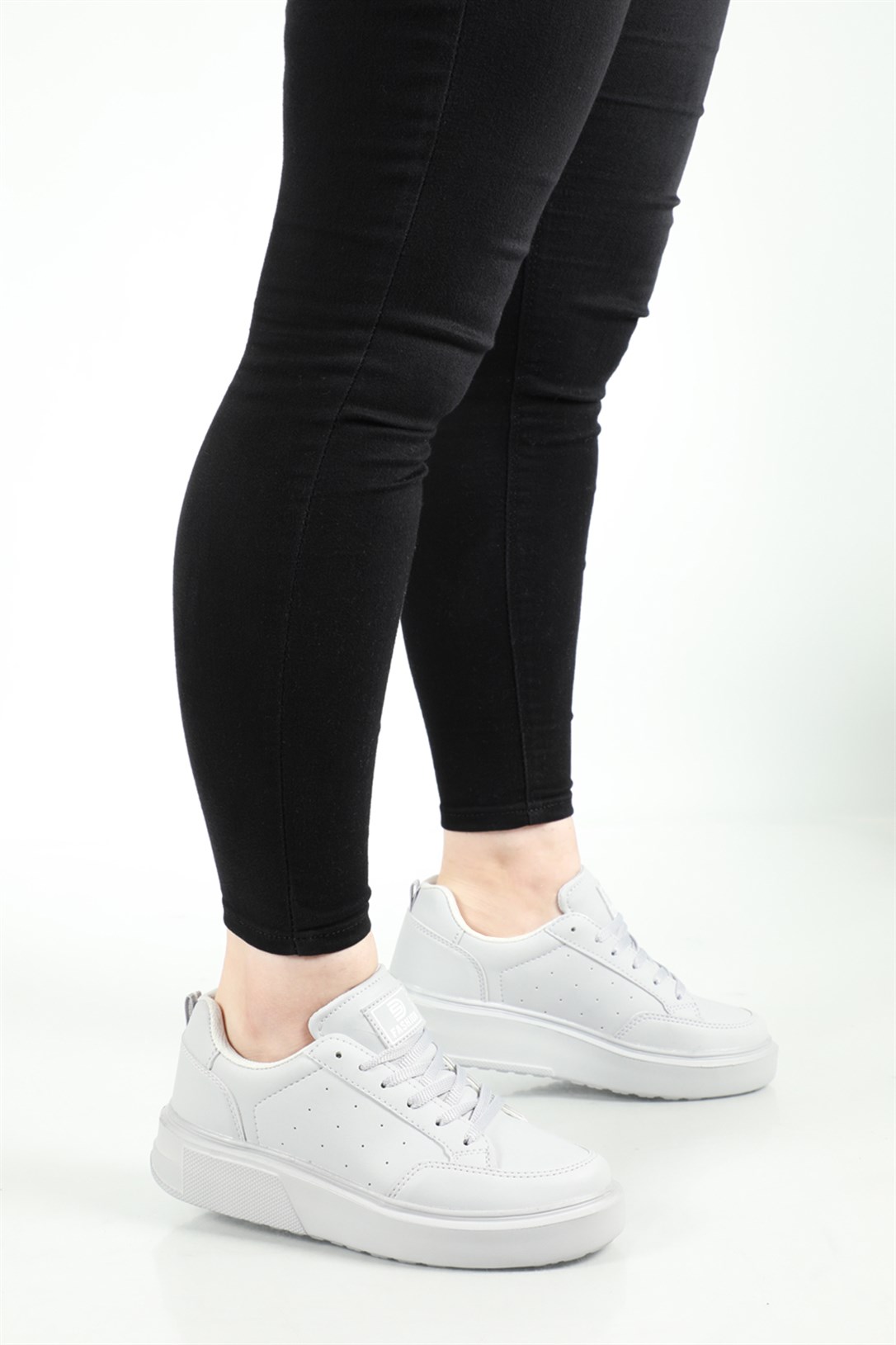 Nefes Alır Rahat Buz Gri Kadın Spor Ayakkabı 148 Kadın Günlük Spor Ayakkabı Dark Step DARKSTEP 148 ZEN Anorak Spor