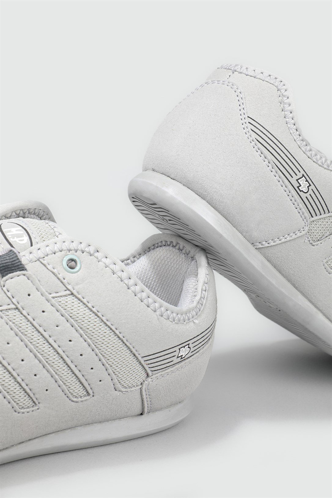 Nefes Alır Rahat Gri Erkek Spor Ayakkabı 221-1088 Erkek Sneaker M.P M.P 221-1088 MER MASCOT SPOR