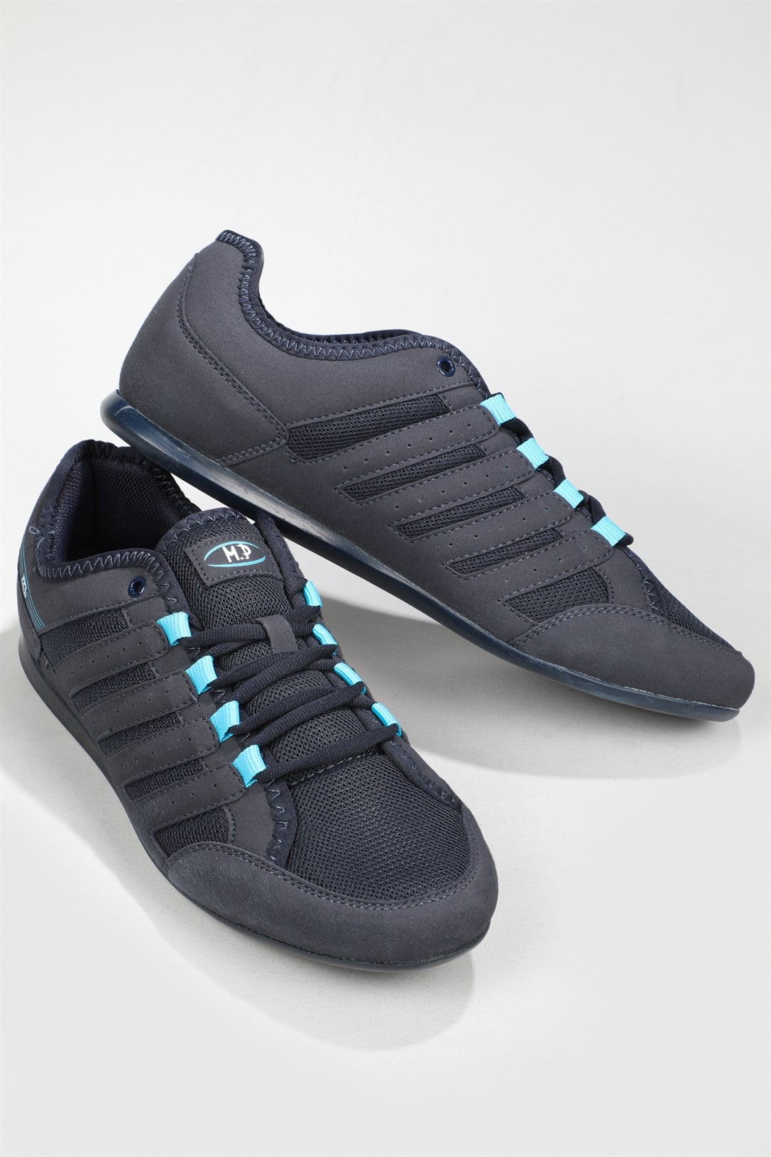 Nefes Alır Rahat Lacivert Erkek Spor Ayakkabı 221-1088 Erkek Sneaker M.P M.P 221-1088 MER MASCOT SPOR