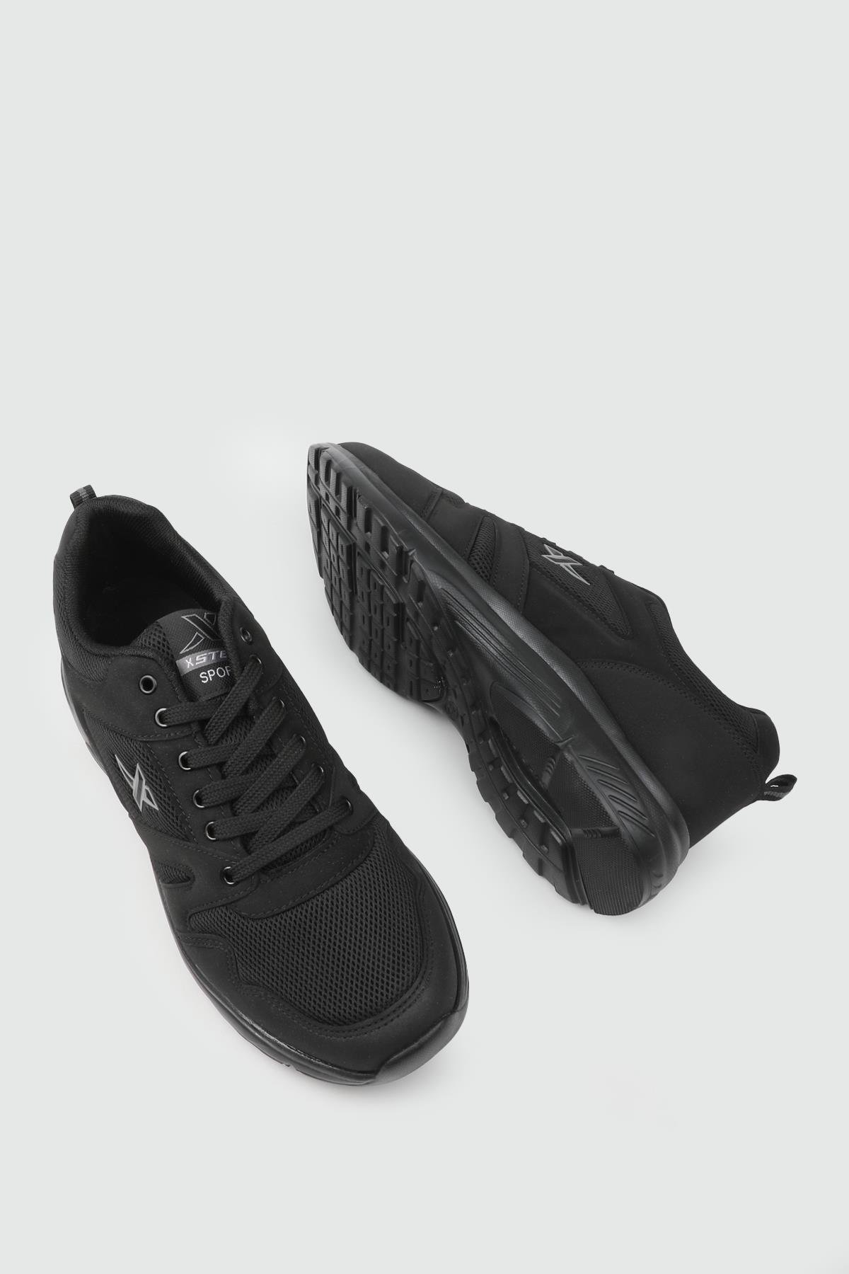 Nefes Alır Rahat Siyah Erkek Spor Ayakkabı 020 Erkek Günlük Spor Ayakkabı Step XSTEP 020 MER SPOR 25Y