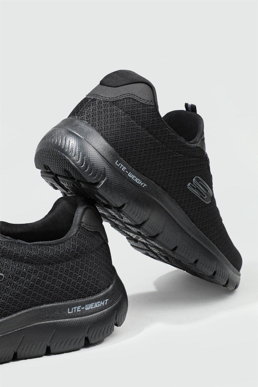 Nefes Alır Rahat Siyah Erkek Spor Ayakkabı SUMMİTS Erkek Günlük Spor Ayakkabı Skechers SKECHERS 52811 SUMMİTS MER