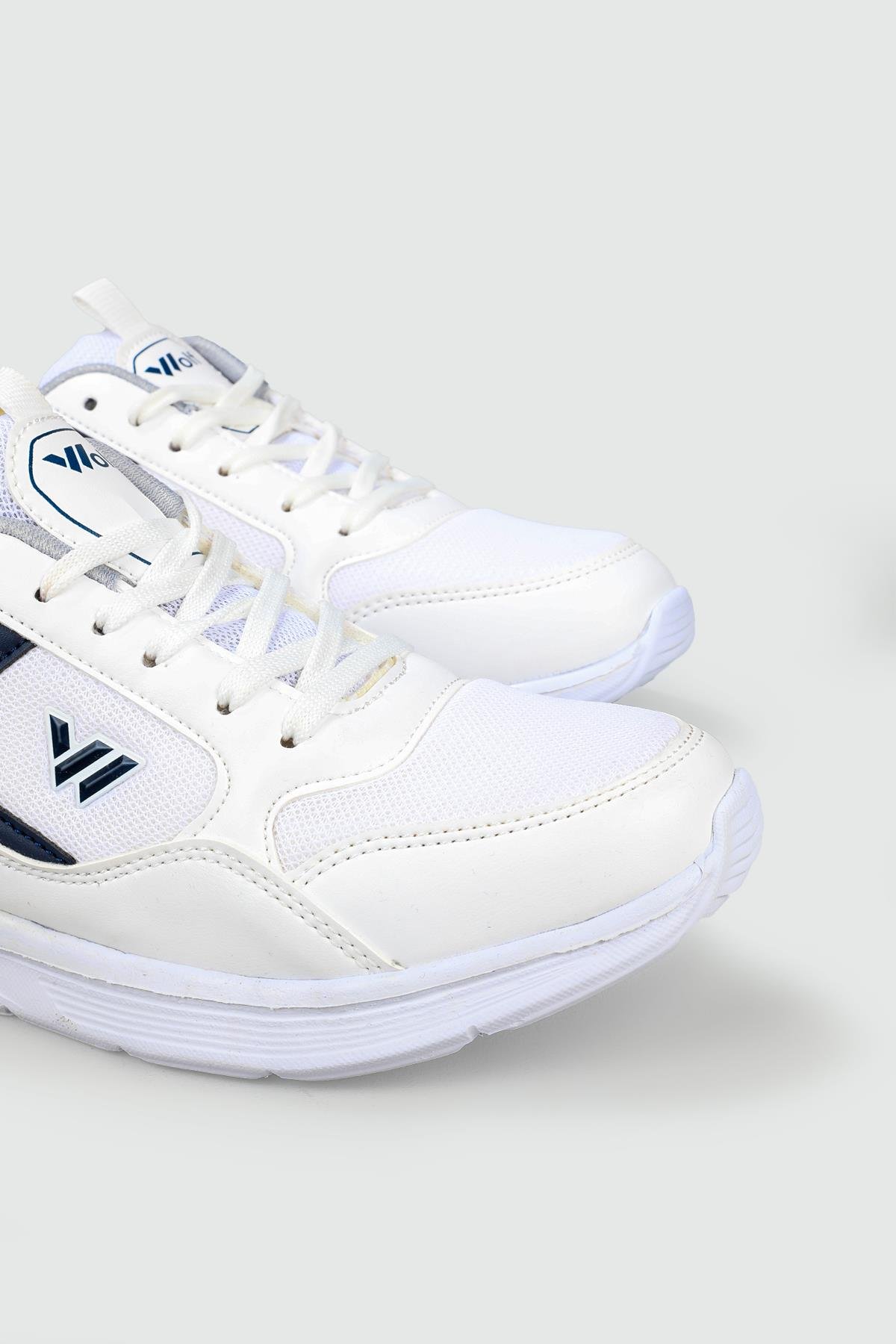Nefes Alır Sneaker Beyaz Laci Unisex Spor Ayakkabı 108 Unisex Günlük Spor Ayakkabı Beınsteps AIR WOLF 108 UNİSEX 22Y