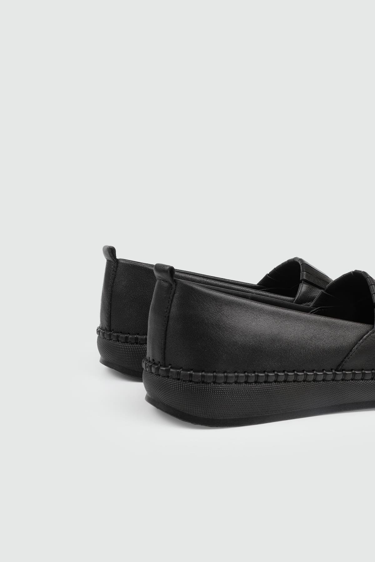 Ortopedik Taban Deri Günlük Siyah Kadın Ayakkabı FRD-2010 Kadın Rahat / Confort Anatomik Carla Bella CİTYZEN FRD-2010 Kadın 25Y