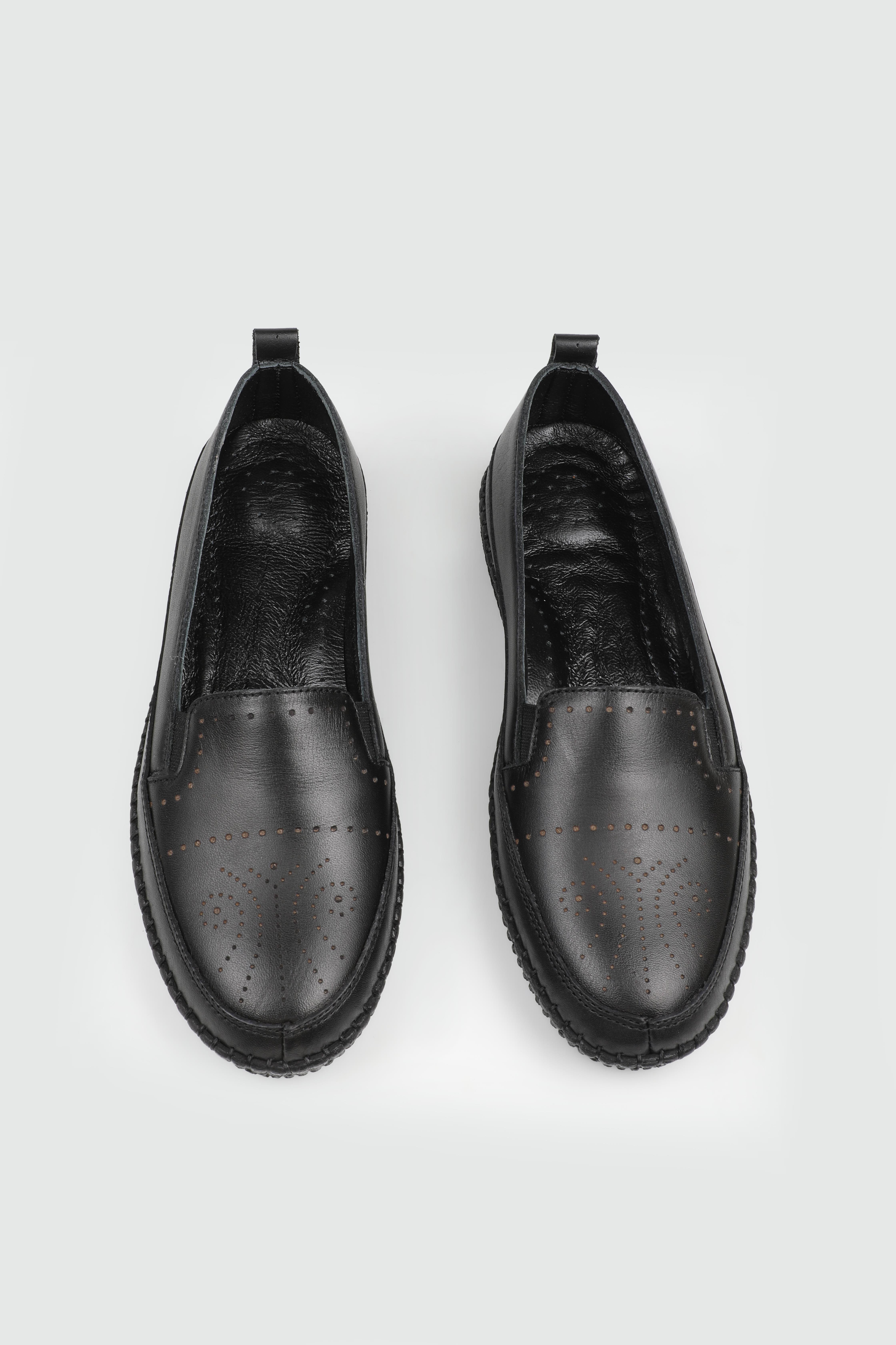 Ortopedik Taban Deri Günlük Siyah Kadın Ayakkabı FRD-7007 Kadın Rahat / Confort Anatomik Carla Bella CİTYZEN FRD-7007 Kadın 25Y