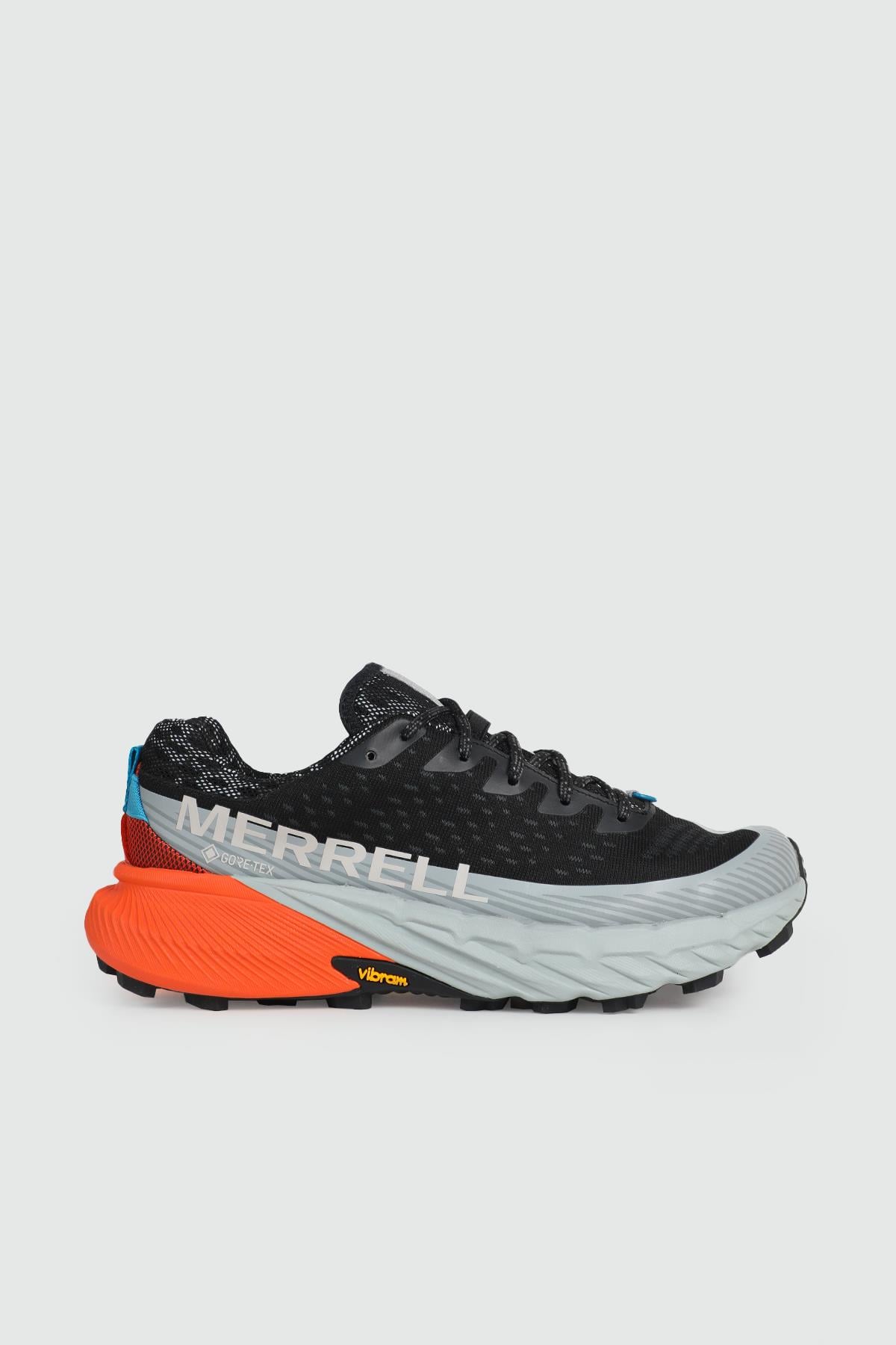 Outdoor Rahat BLACK/TANGERINE Erkek Spor Ayakkabı J068041 Erkek Günlük Spor Ayakkabı MERRELL J068041